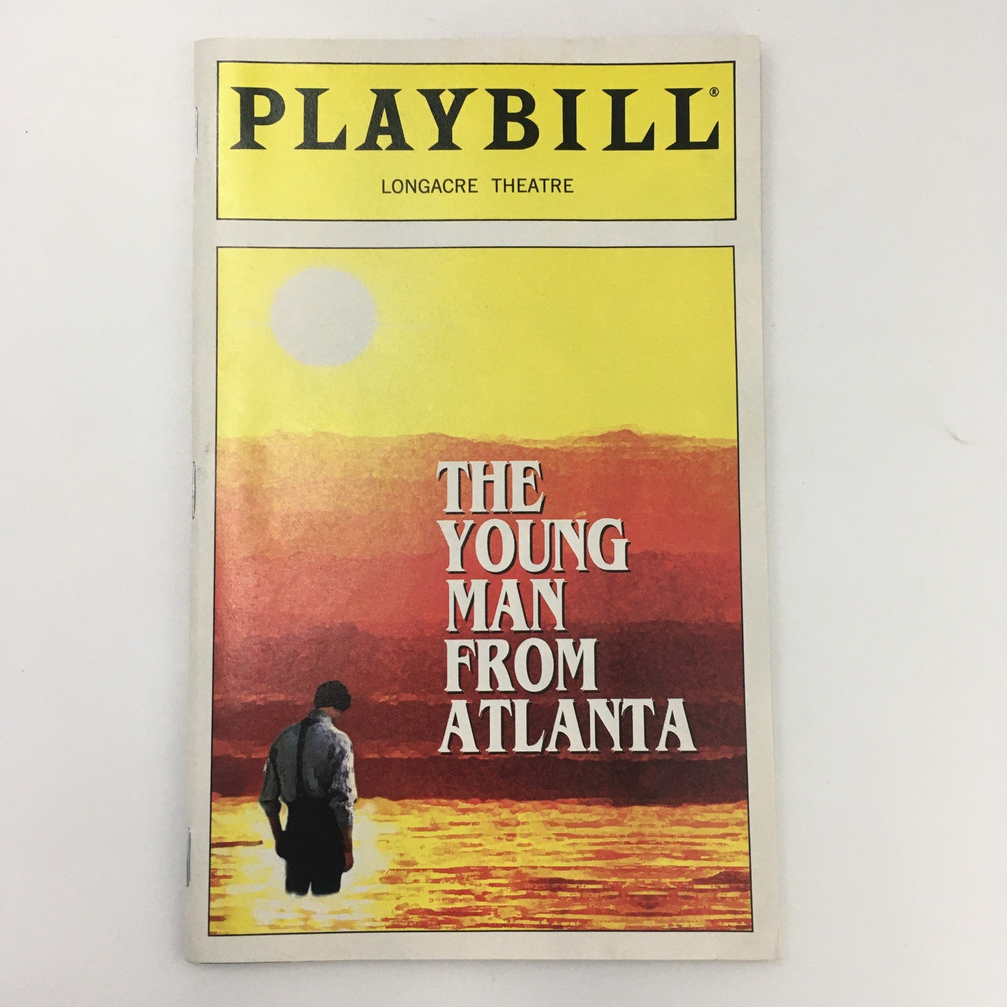 1997 Playbill Longacre Theatre 'The Young Man from Atlanta' Kevin Breznahan