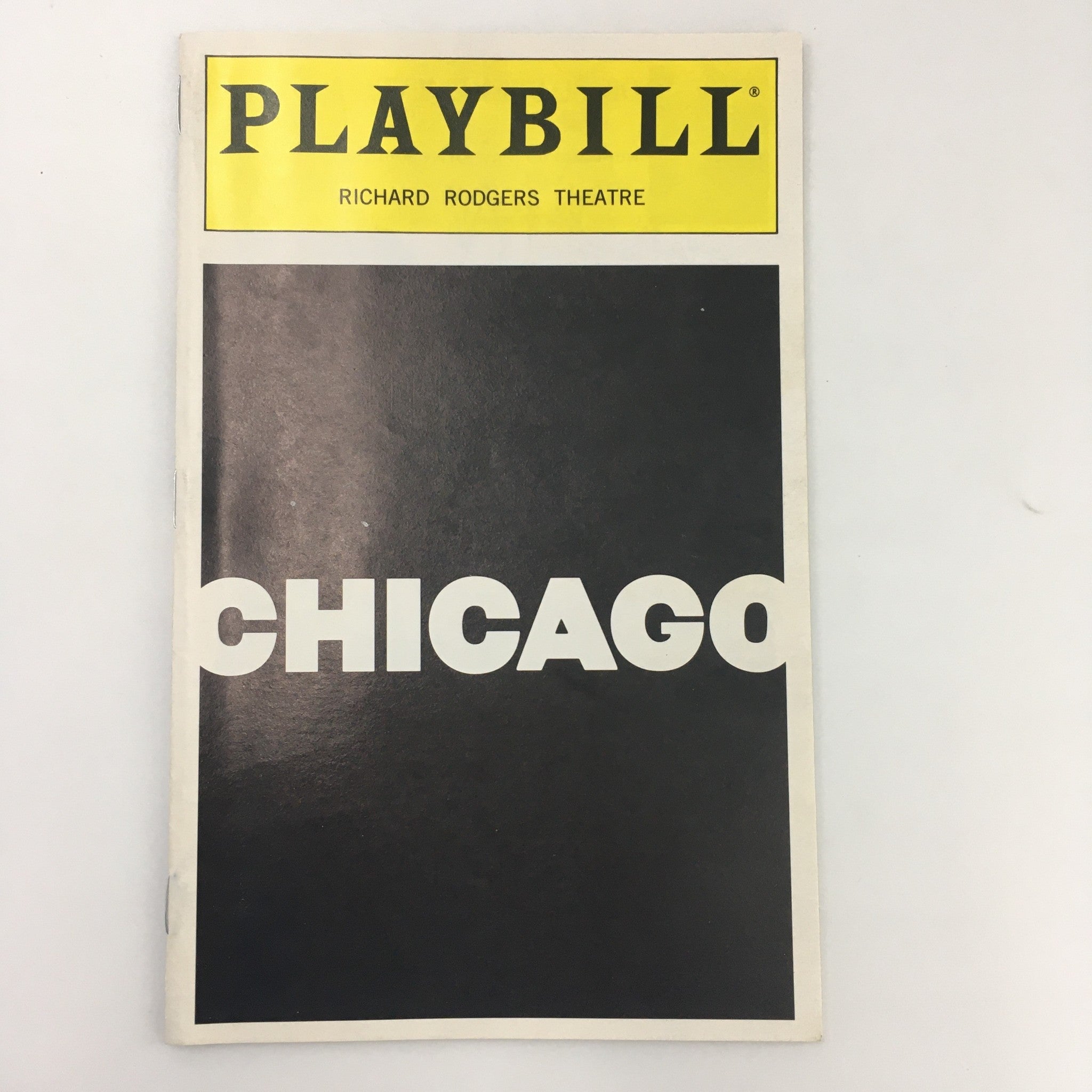 1997 Playbill Richards Rogers Theatre 'Chicago' Marcia Lewis and D. Sabella