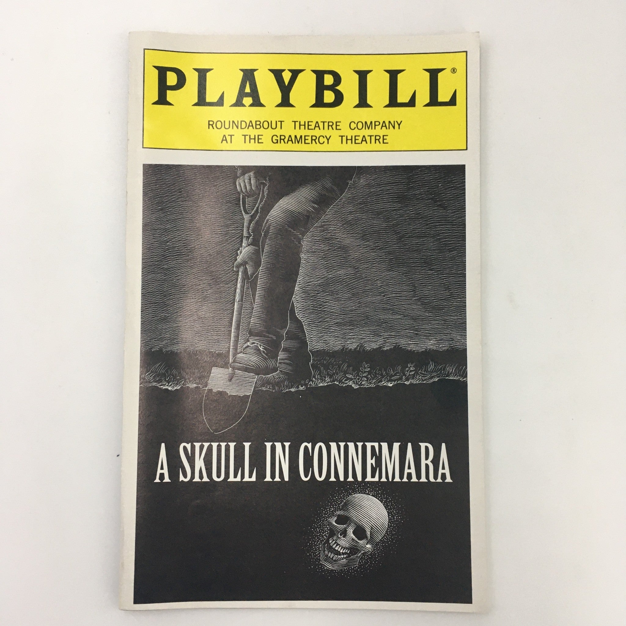 2001 Playbill Gramercy Theatre 'A Skull in Connemara' Kevin Tighe, Zoaunne LeRoy