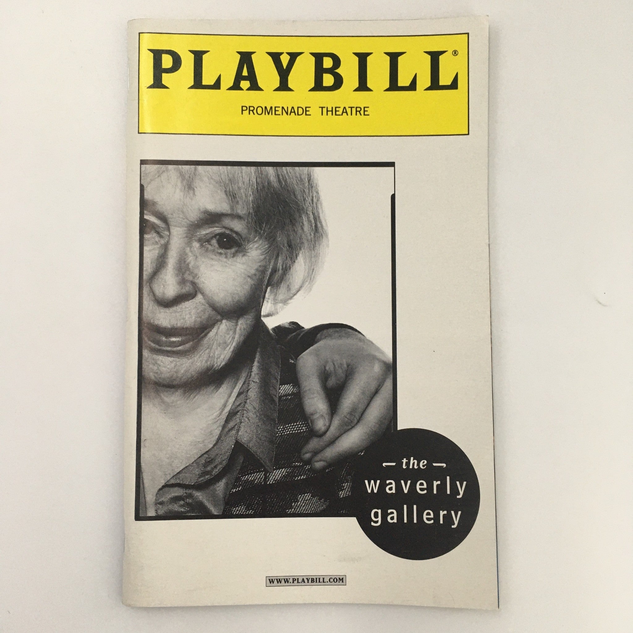 2000 Playbill The Promenade Theatre 'The Waverly Gallery' Eileen Heckart