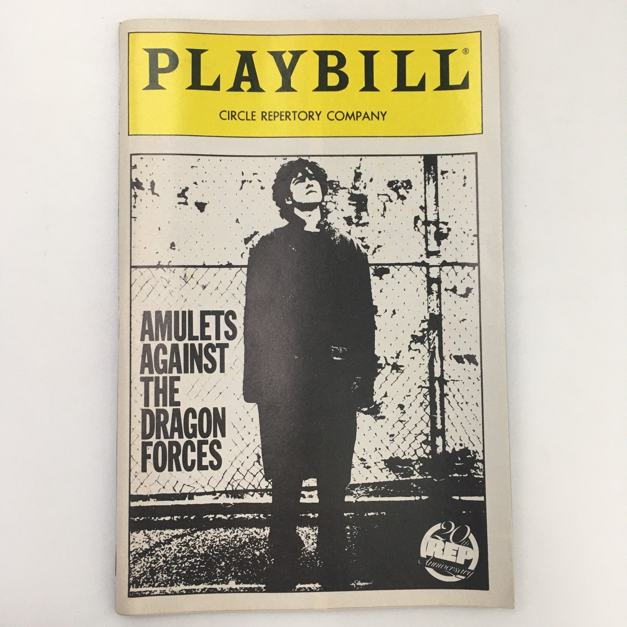 1989 Playbill Circle Repertory Company 'Amulets Against The Dragon Forces'