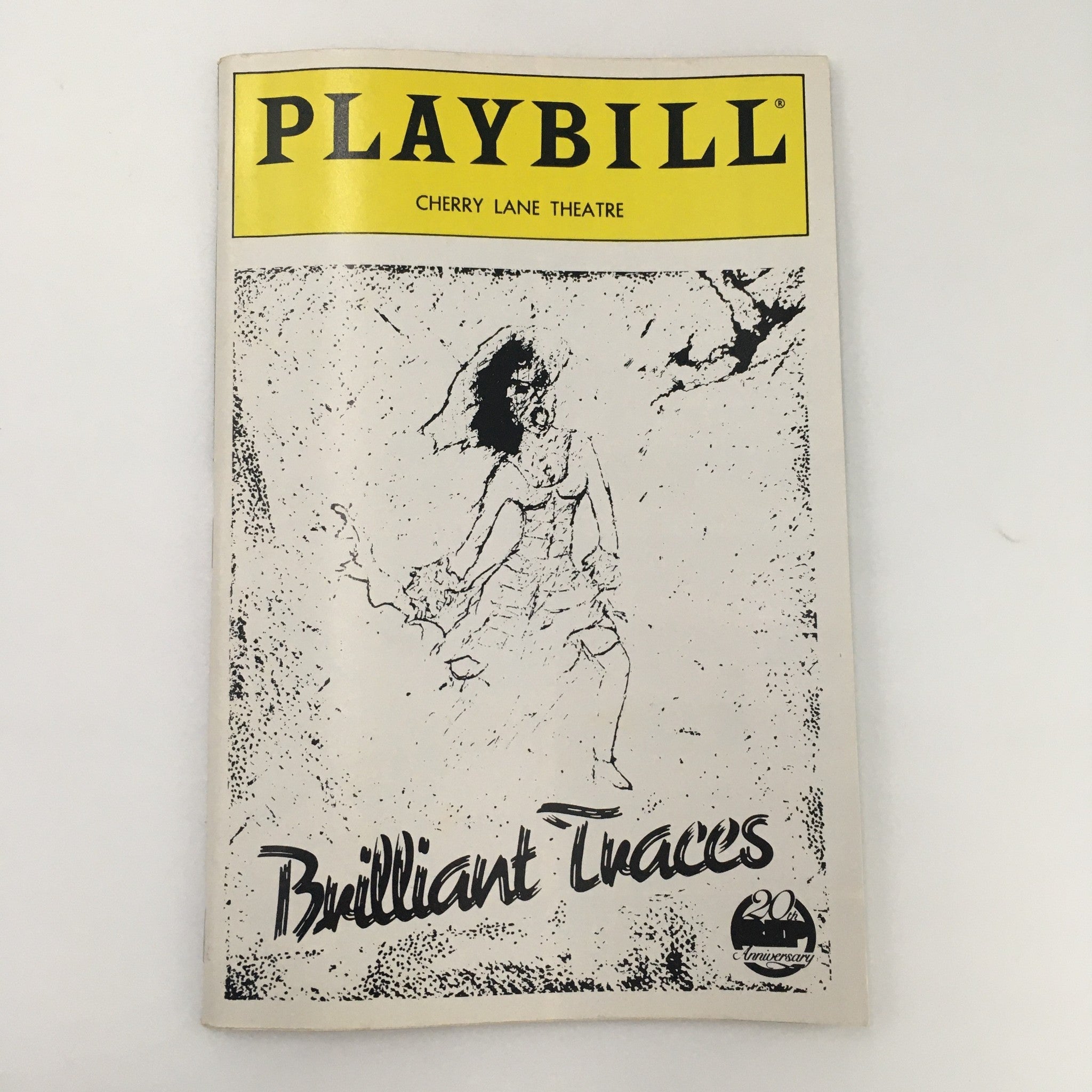 1989 Playbill Cherry Lane Theatre 'Brilliant Traces' by Cindy Lou Johnson