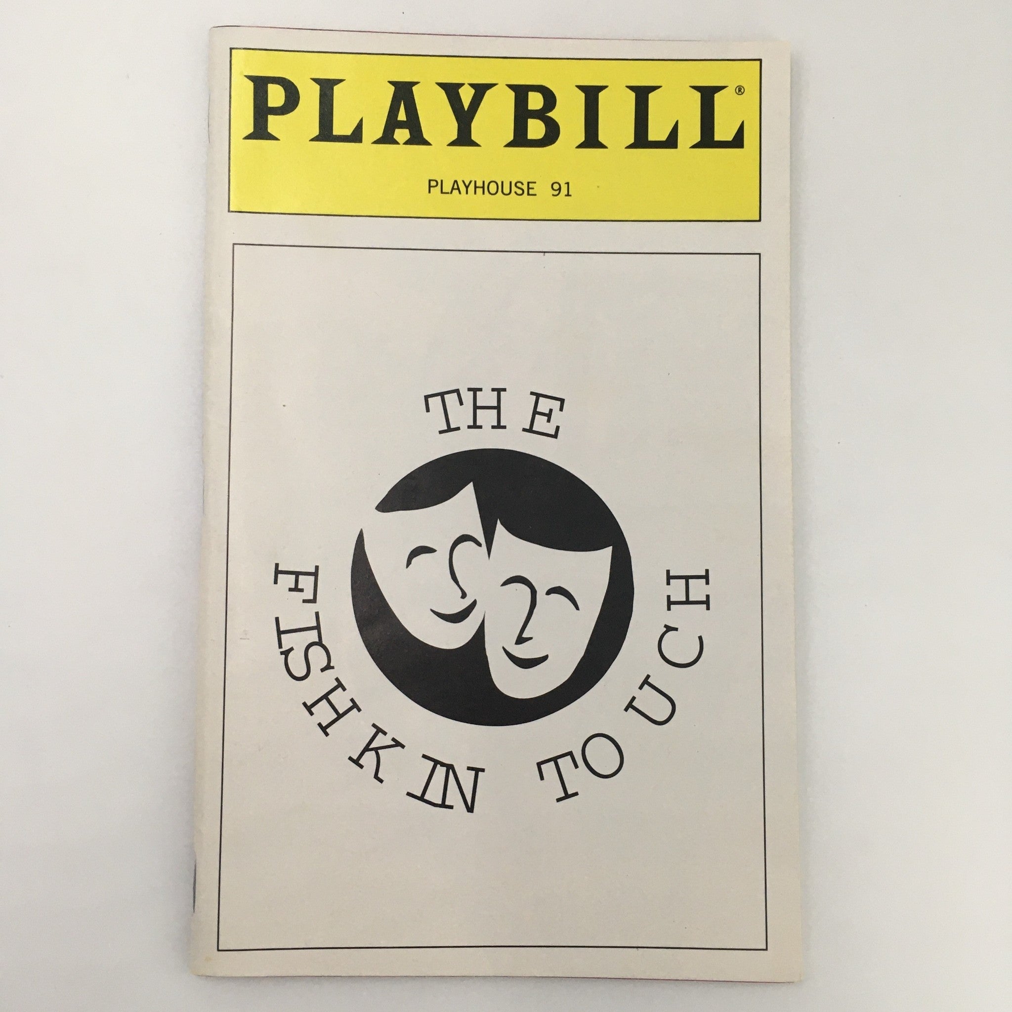 1998 Playbill Jewish Repertory Theatre 'The Fishkin Touch' Carolann Page