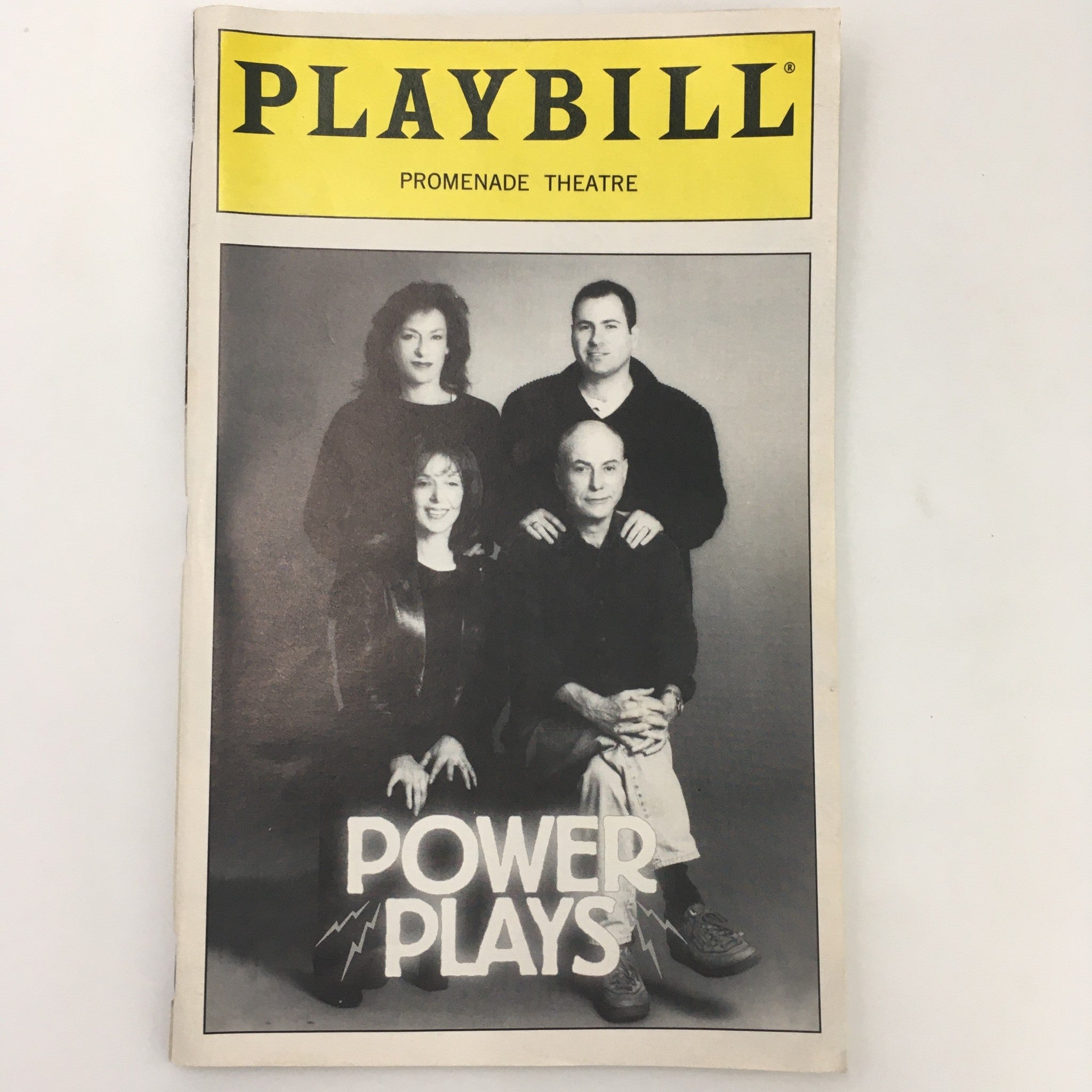 1998 Playbill The Promenade Theater 'Power Plays' Elaine May and Alan Arkin