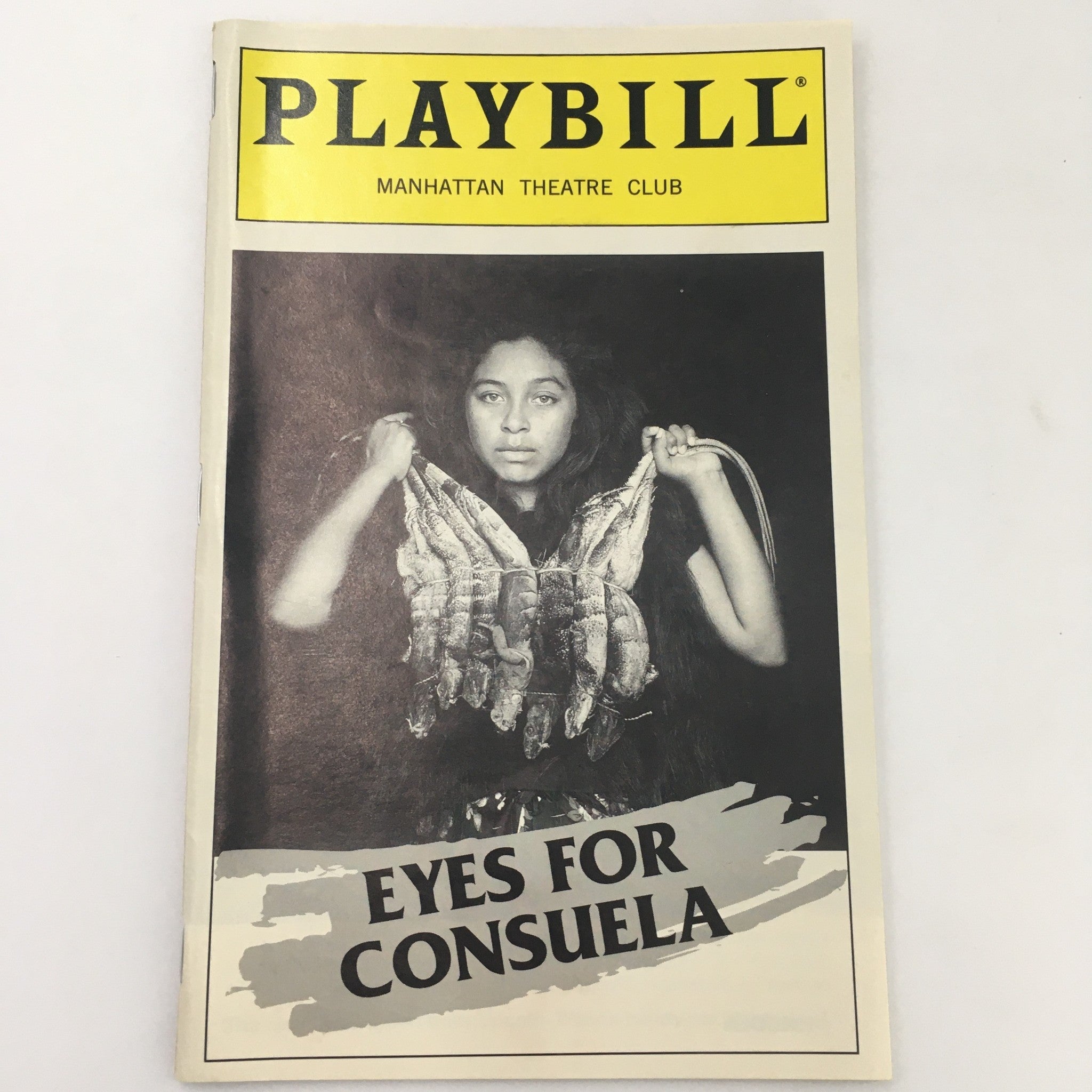 1998 Playbill Manhattan Theatre Club 'Eyes For Consuela' David Strathairn