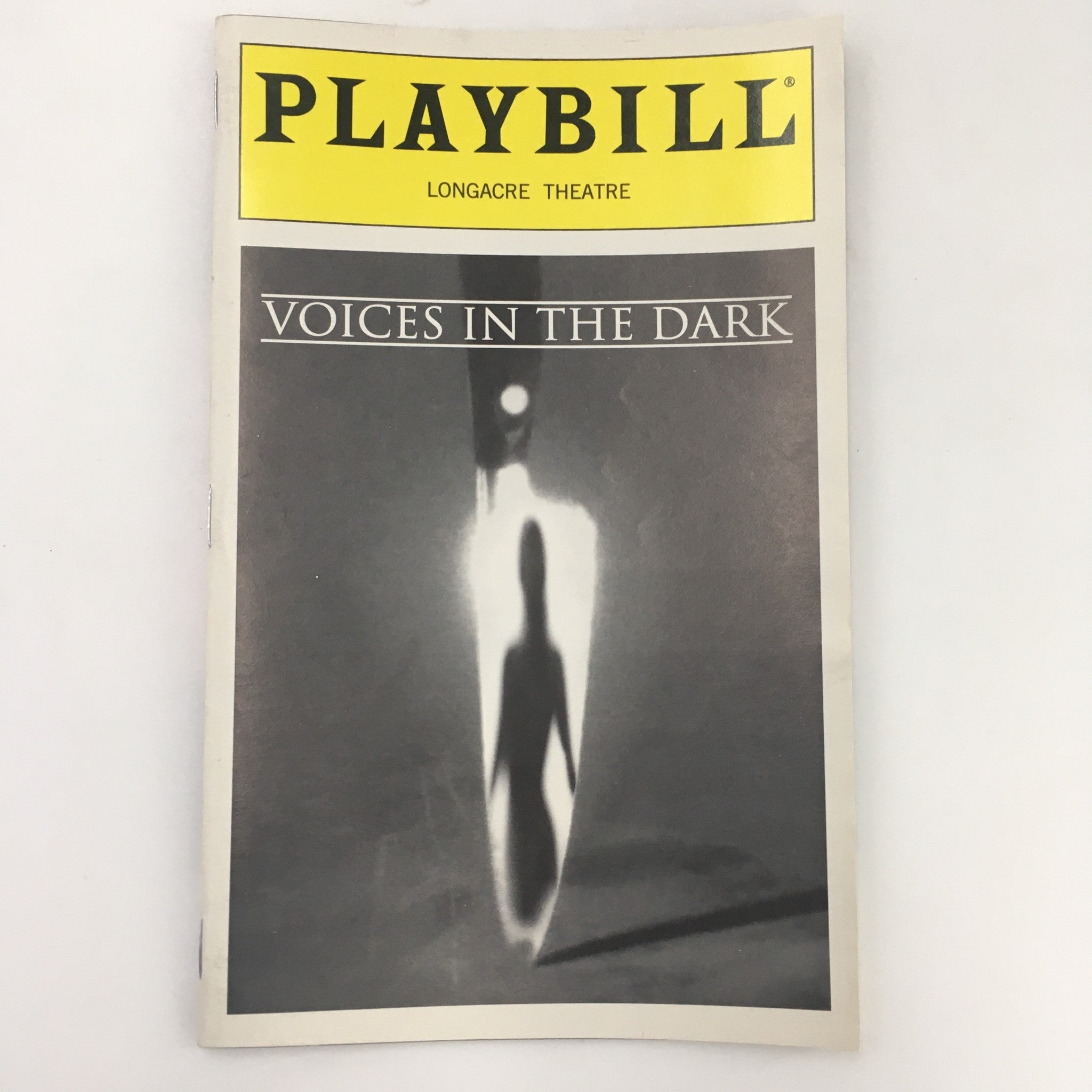 1999 Playbill Longacre Theatre 'Voices in the Dark' Judith Ivey, John Ahlin