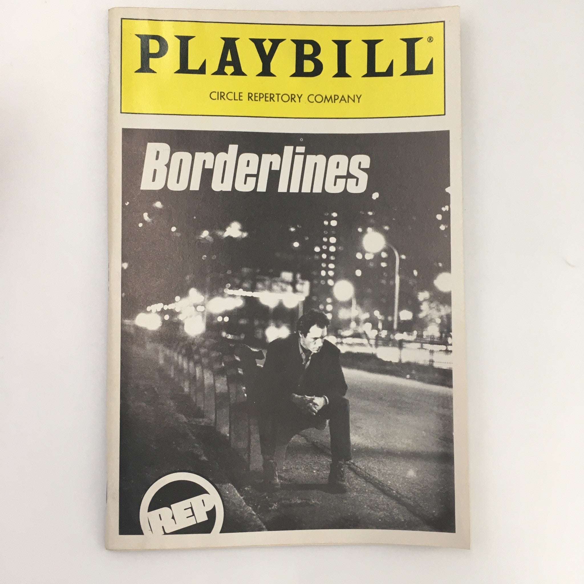 1988 Playbill Circle Repertory Company ‘Borderlines’ by John Bishop