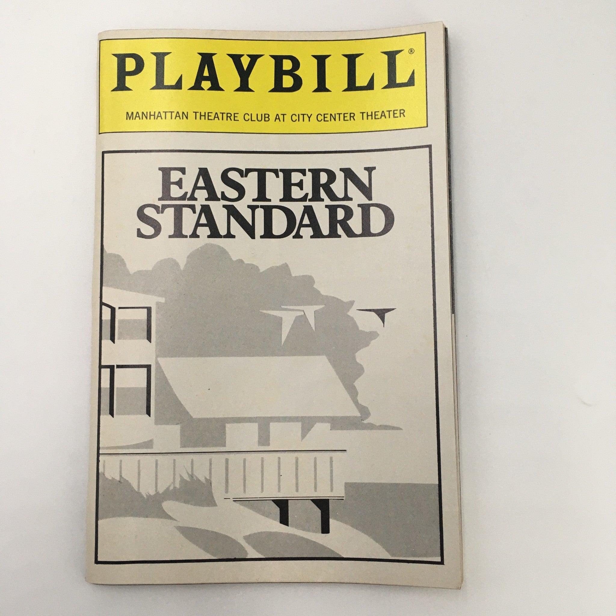 1988 Playbill Manhattan Theatre Club 'Eastern Standard' by Richard Greenberg