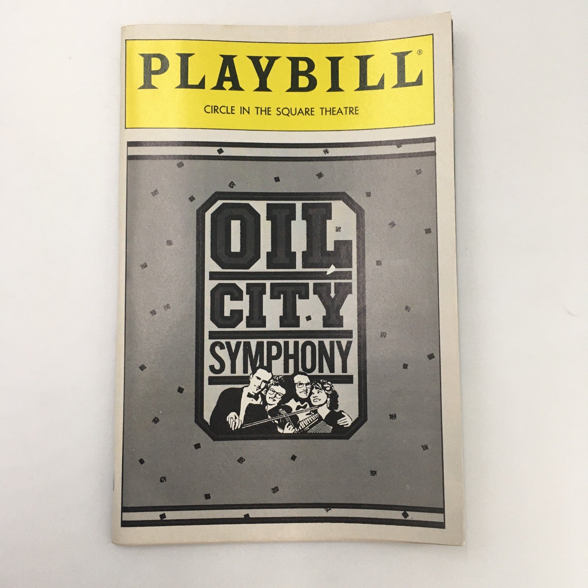 1988 Playbill Circle in the Square Theatre ‘Oil City Symphony’ by Mike Craver