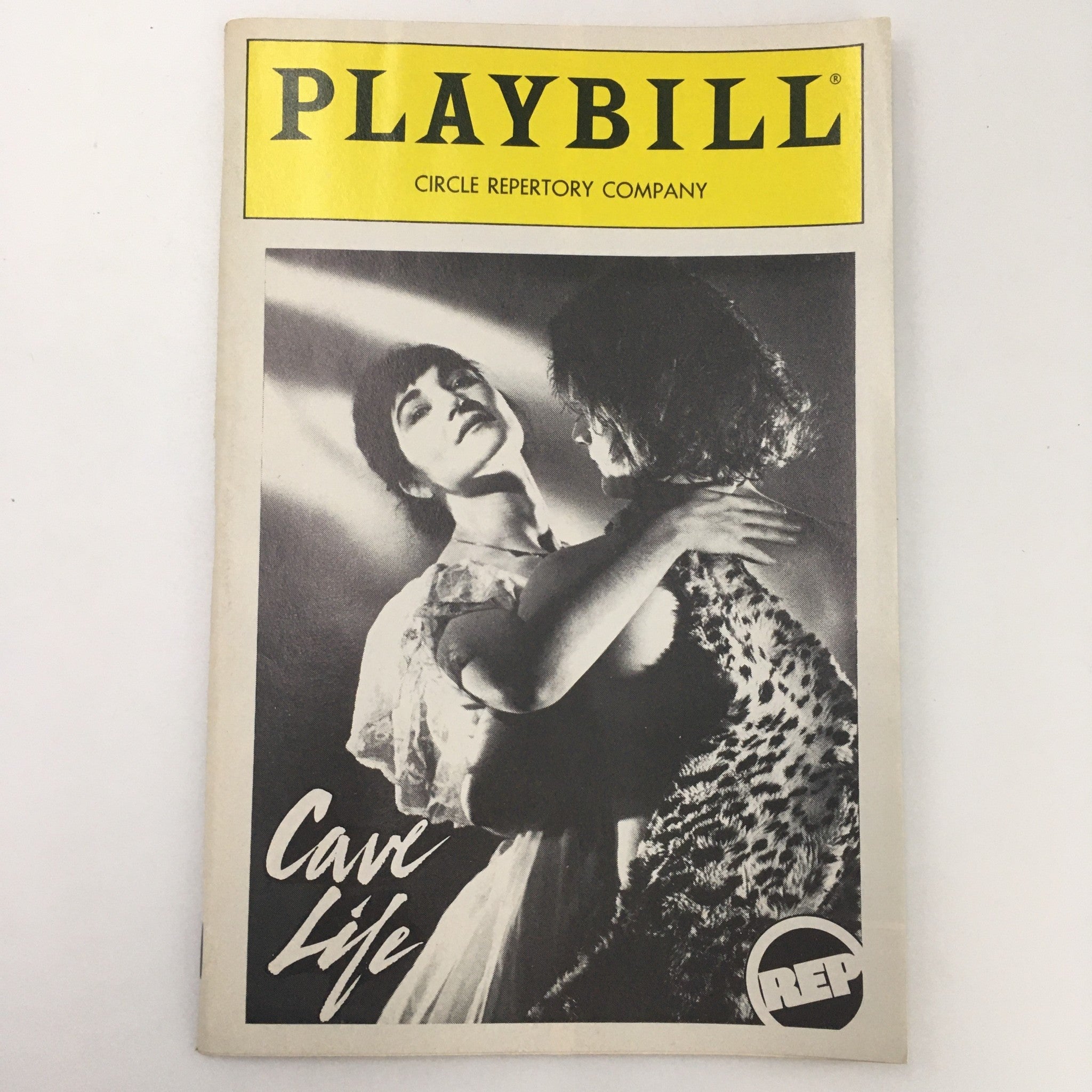 1988 Playbill Circle Repertory Company ‘Cave Life’ by David Steven Rappoport