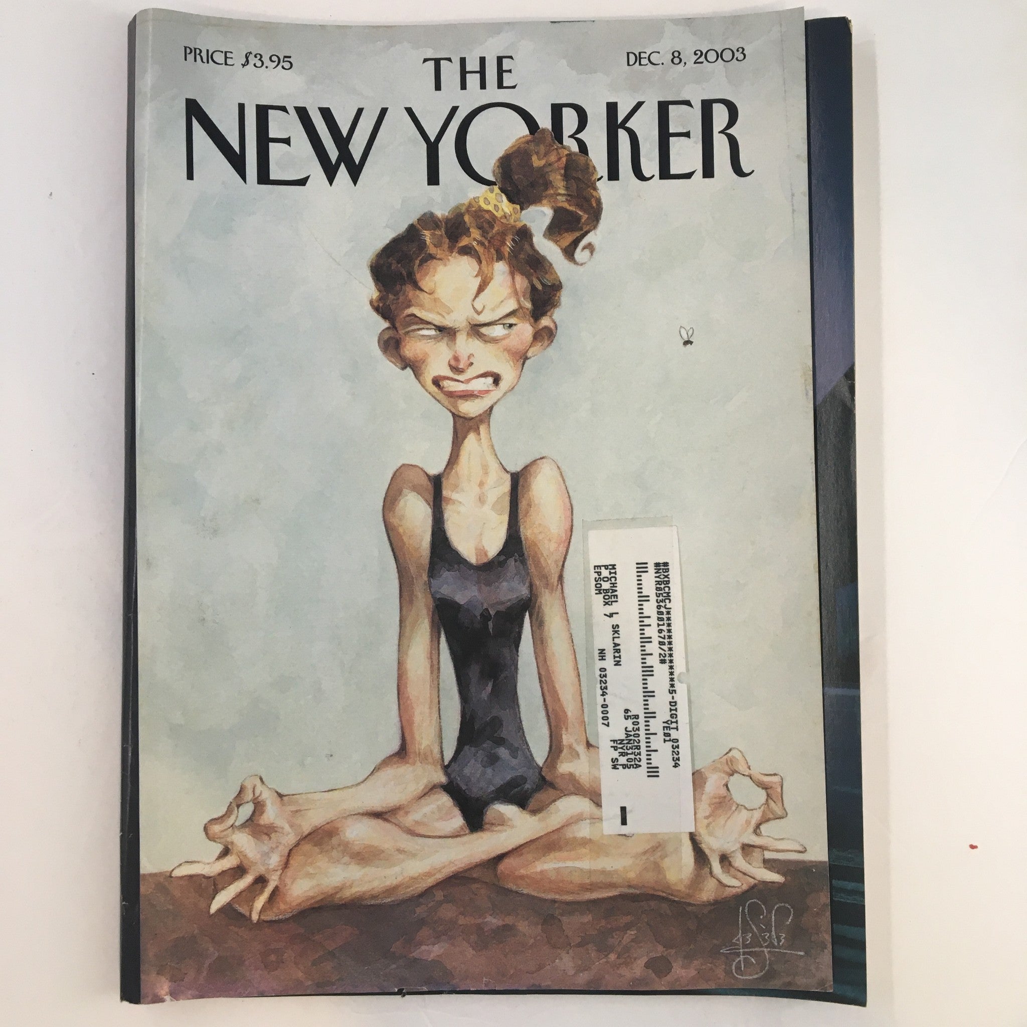 The New Yorker Full Magazine December 8 2003 Ohmmm! by Peter de Seve