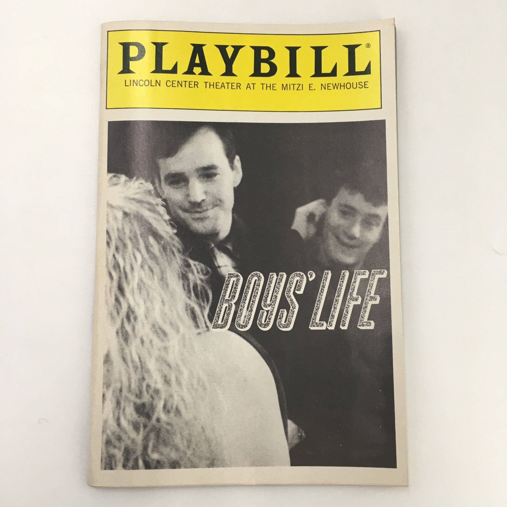 1988 Playbill Lincoln Theatre Mitzi E. Newhouse ‘Boys’ Life’ by Howard Korder