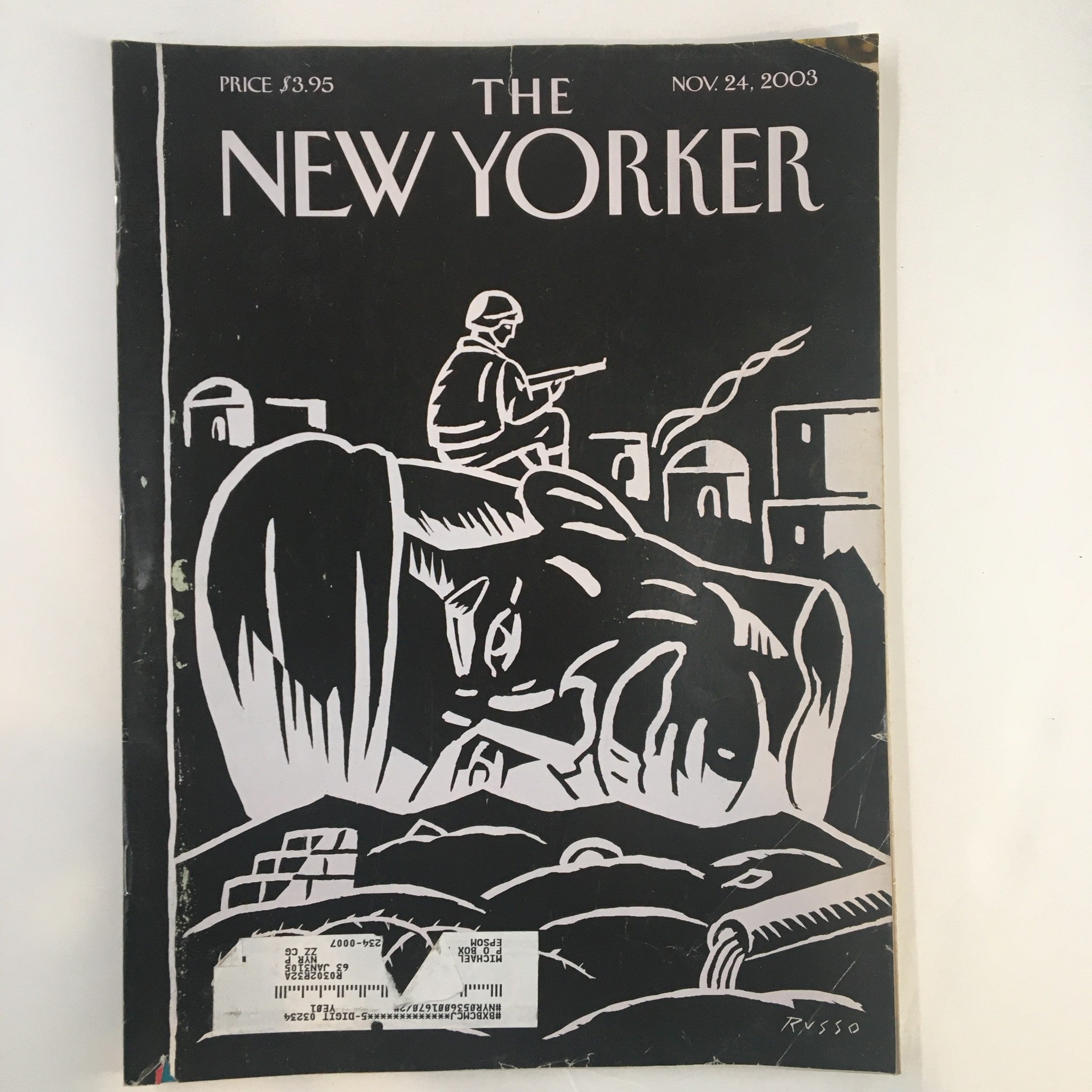 The New Yorker Full Magazine November 24 2003 The Occupation by Anthony Russo