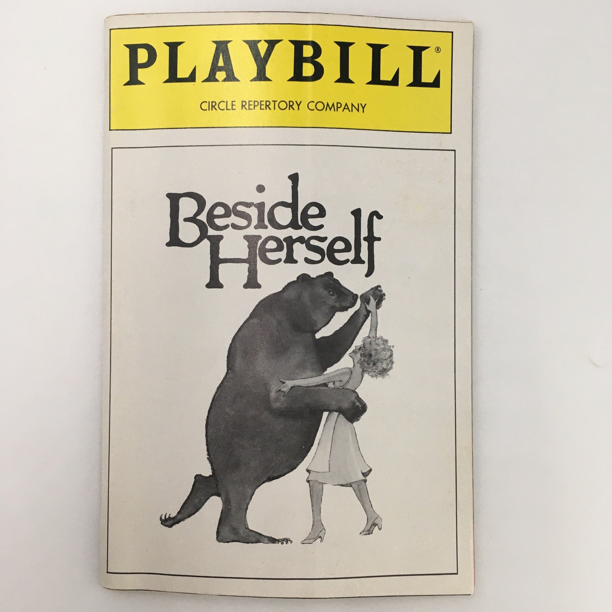 1989 Playbill Circle Repertory Company 'Beside Herself' by Joe Pintauro