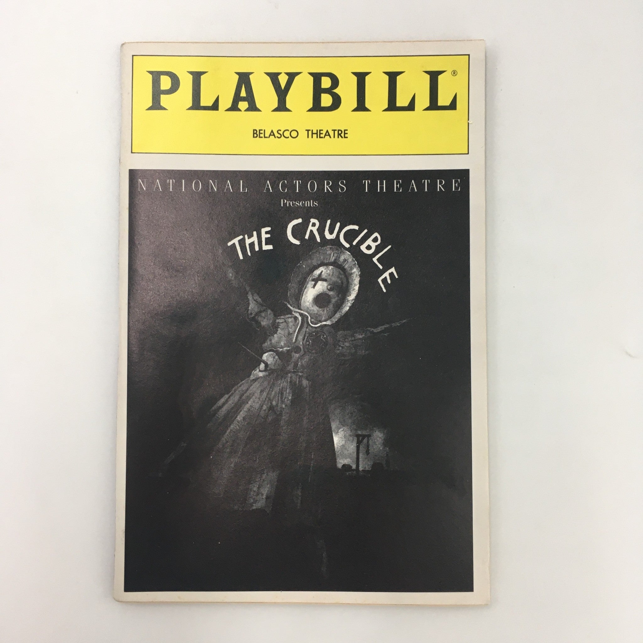 1991 Playbill Belasco Theatre ‘The Crucible’ by Arthur Miller, Yossi Yzraely