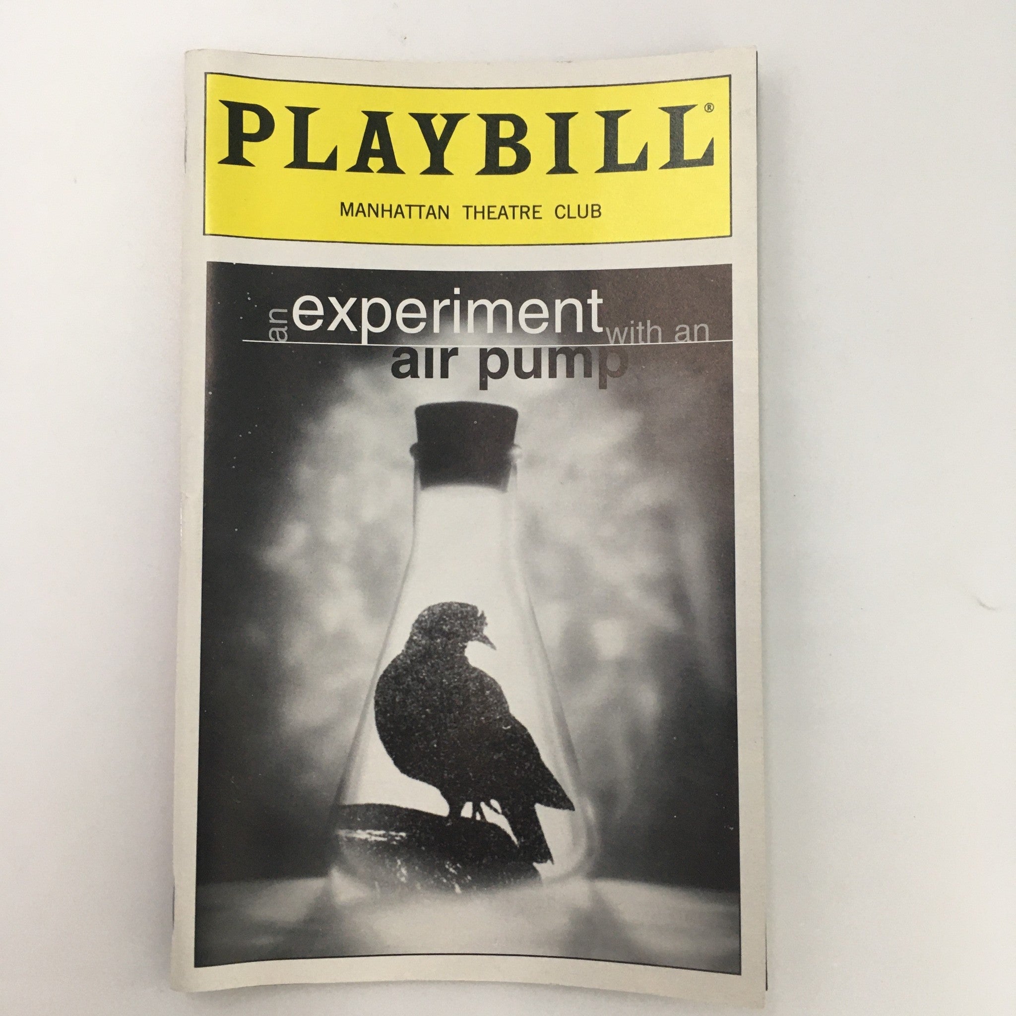 1999 Playbill Manhattan Theatre Club ‘An Experiment With An Air Pump’