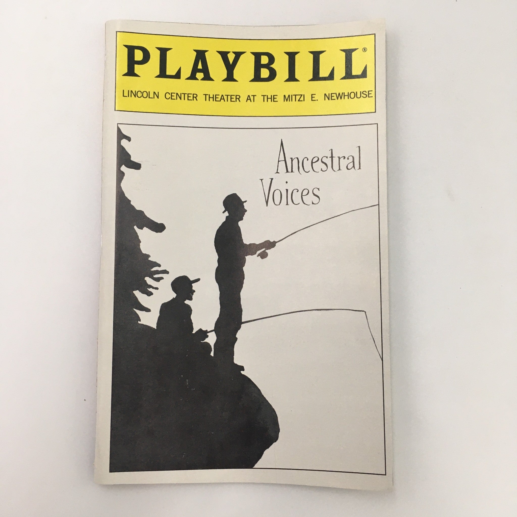 1999 Playbill Mitzi E. Newhouse 'Ancestral Voices A Family Story' by A.R. Gurney