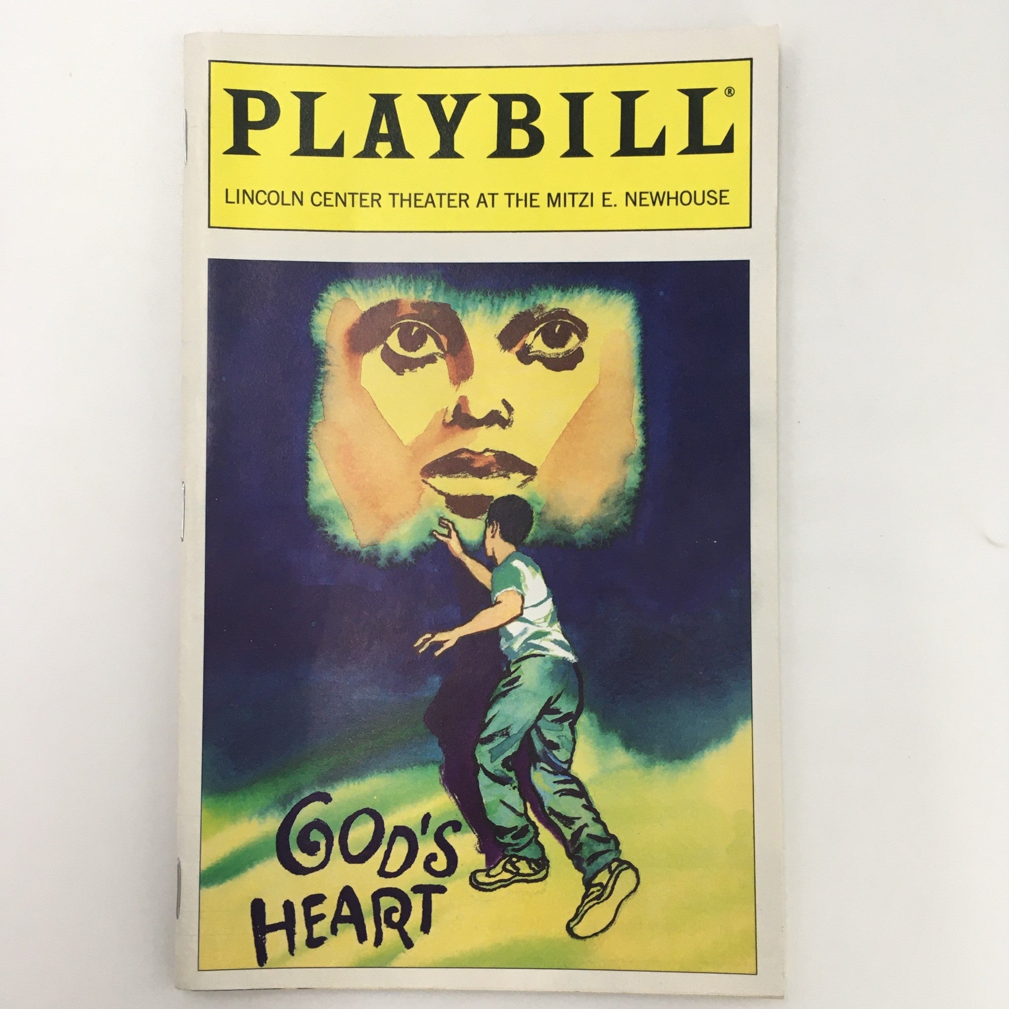 1997 Playbill Lincoln Theater Mitzi E. Newhouse 'God's Heart' by Craig Lucas