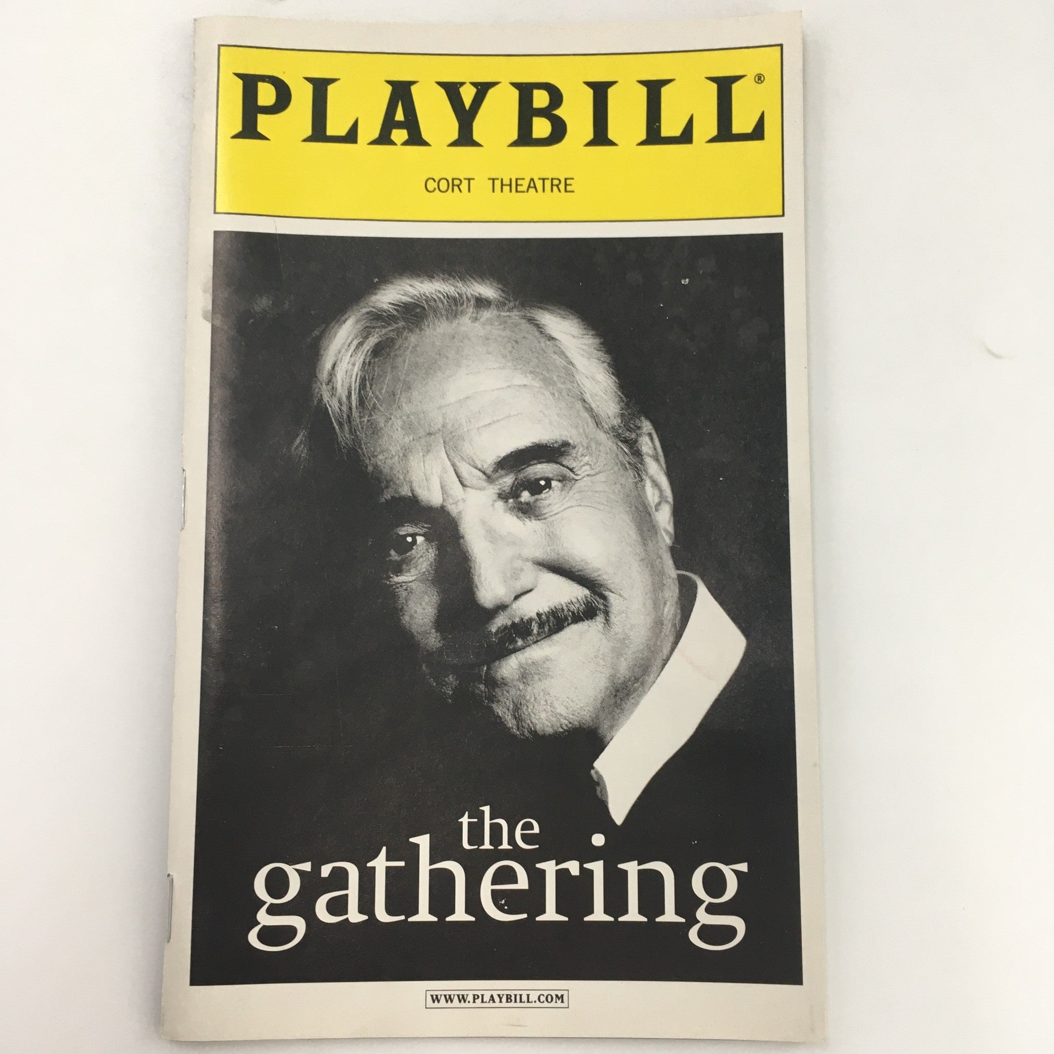 2001 Playbill Cort Theatre 'Hal Linden in The Gathering' by Arje Shaw