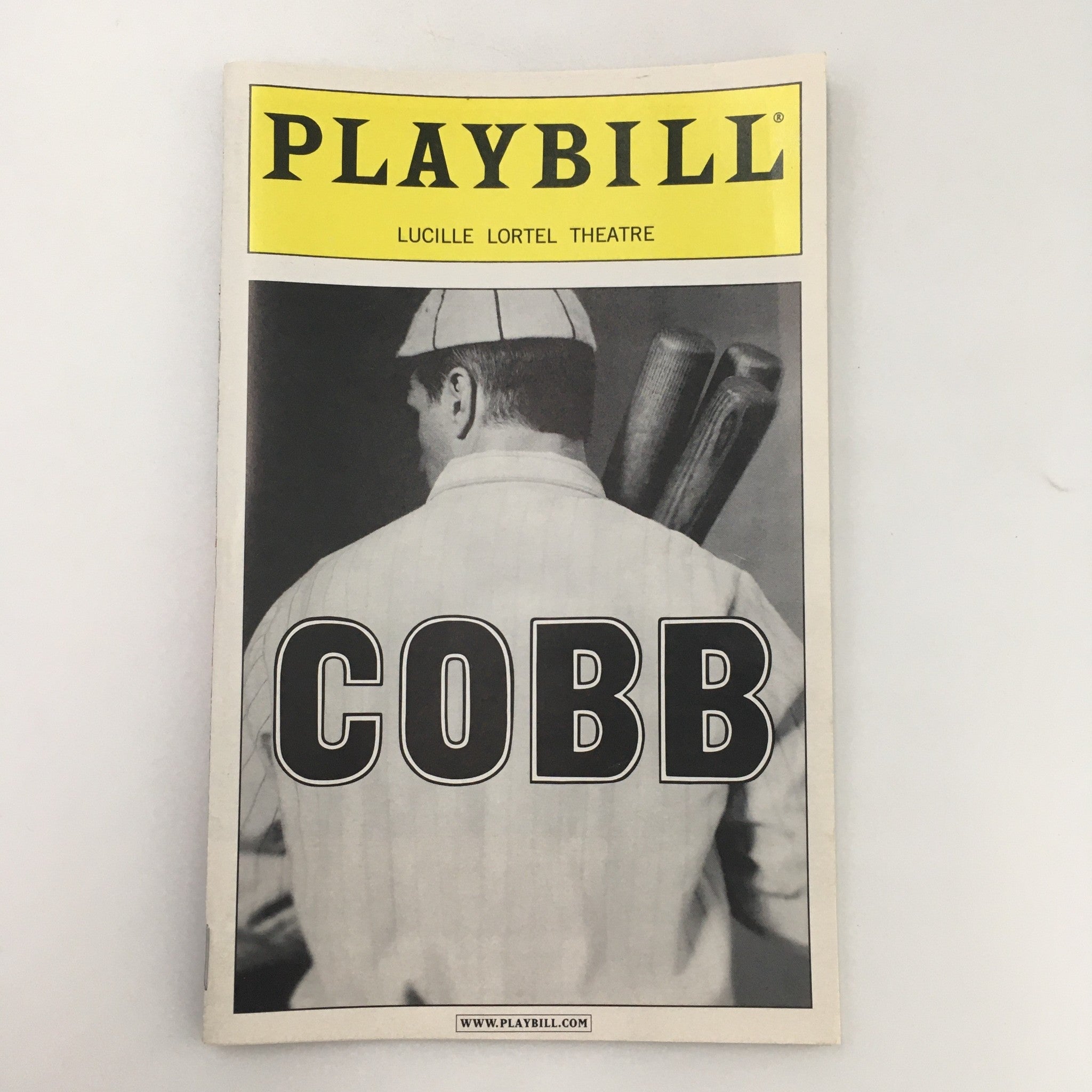 2000 Playbill Lucille Lortel Theatre 'Cobb' a Play by Lee Blessing