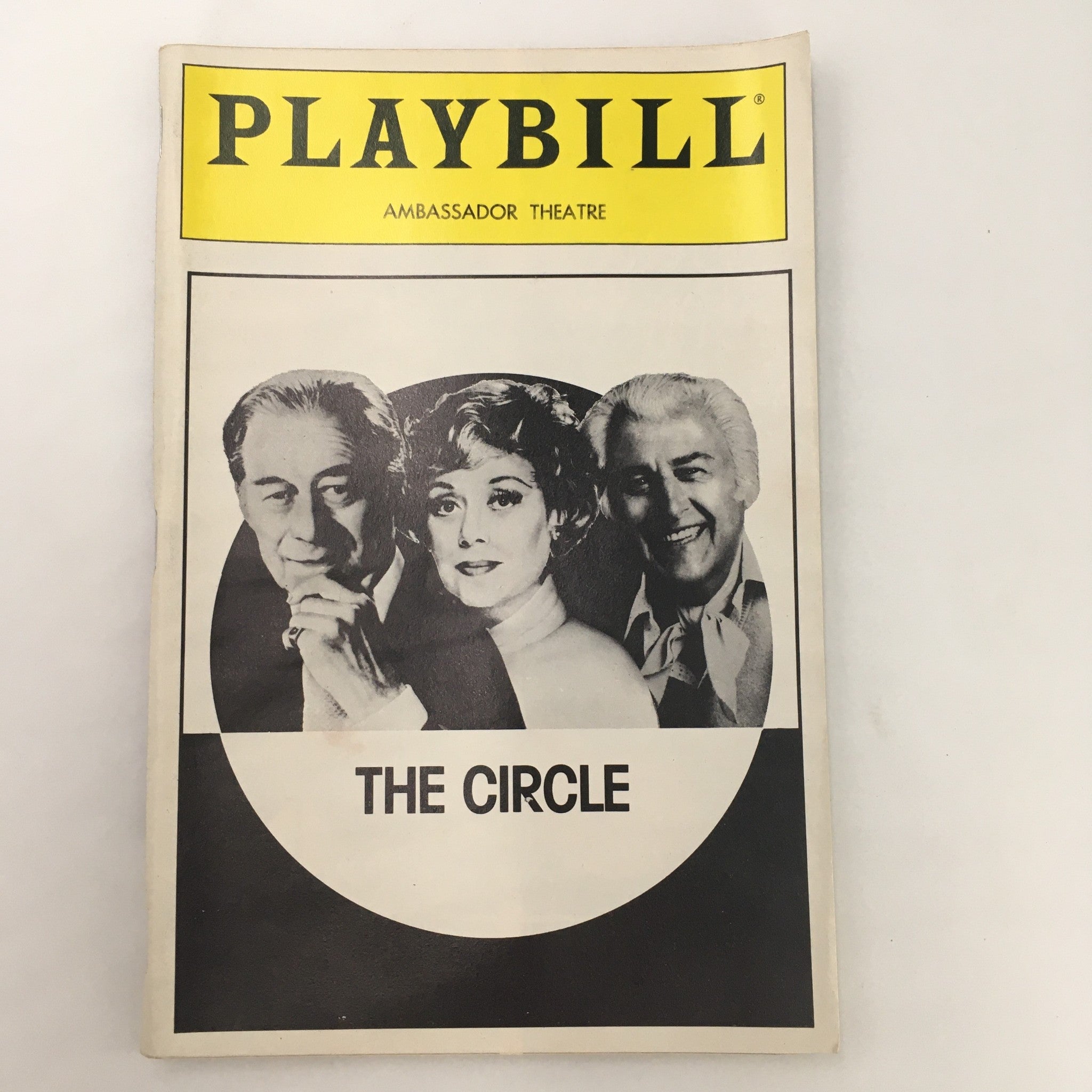 1990 Playbill Ambassador Theatre ‘The Circle’ by W. Somerset Maugham