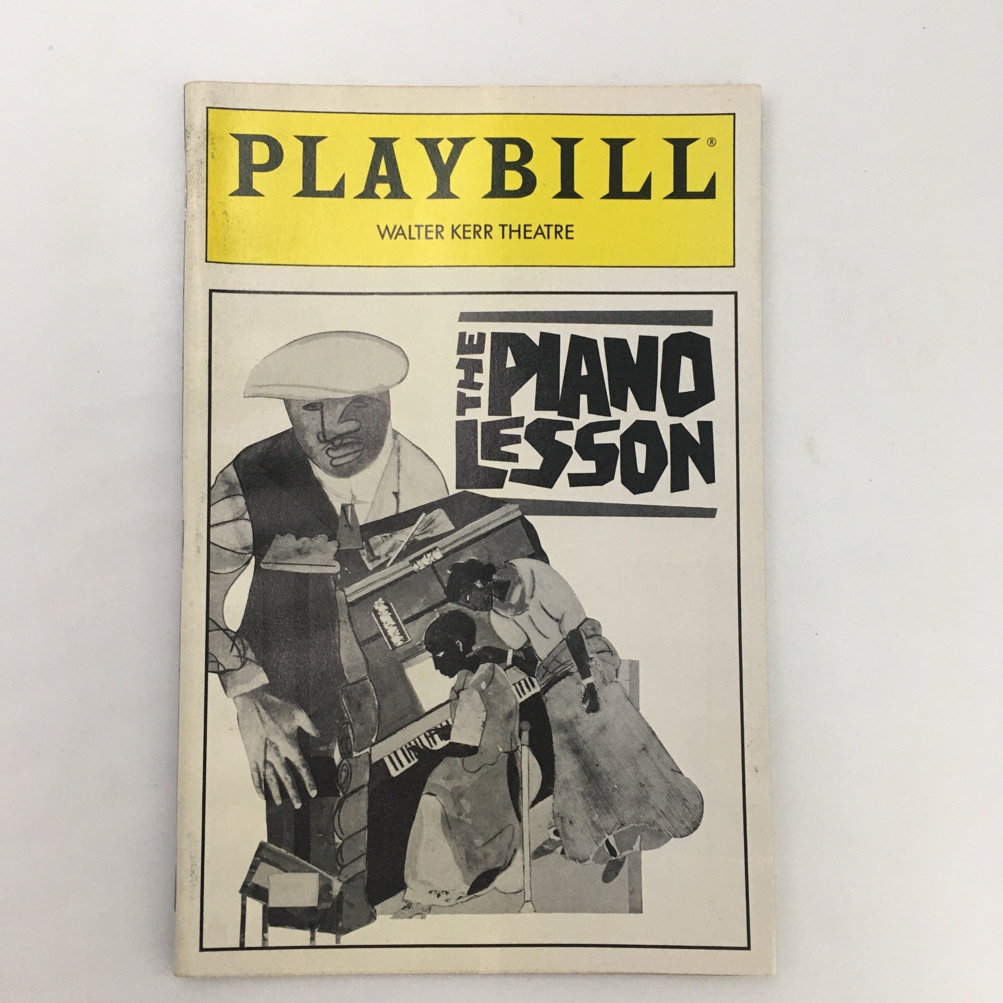 1990 Playbill Walter Kerr Theatre ‘The Piano Lesson’ by August Wilson