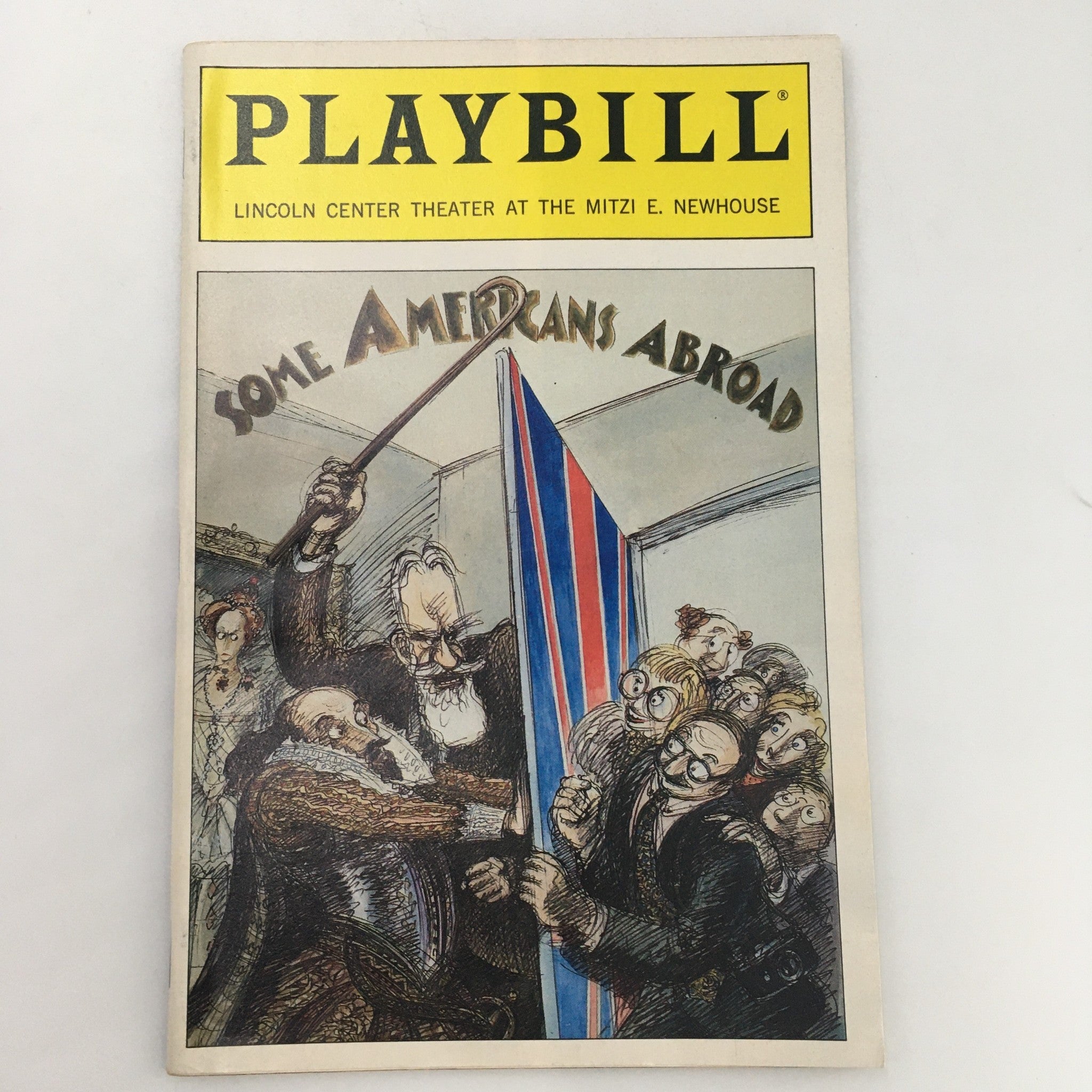 1990 Playbill Mitzi E. Newhouse ‘Some Americans Abroad’ by Richard Nelson