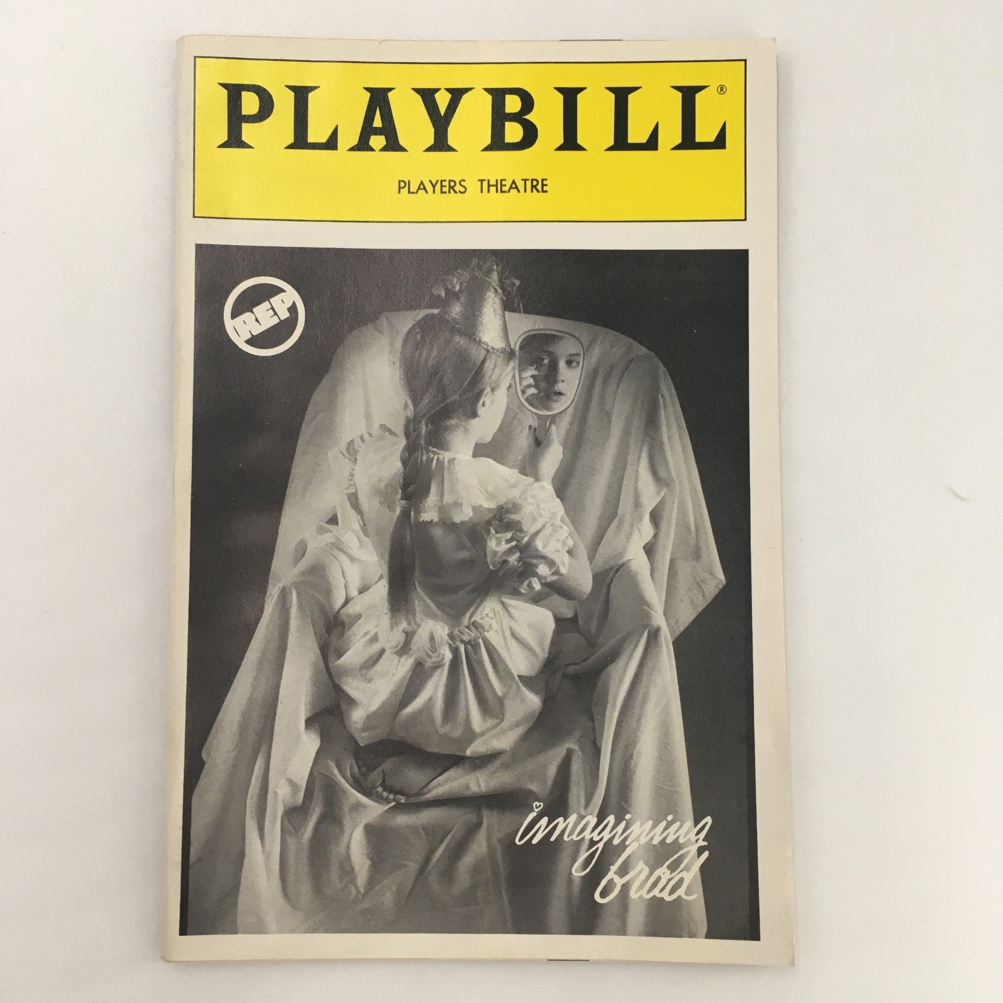 1990 Playbill Circle Repertory Company ‘Imagining Brad’ by Peter Hedges