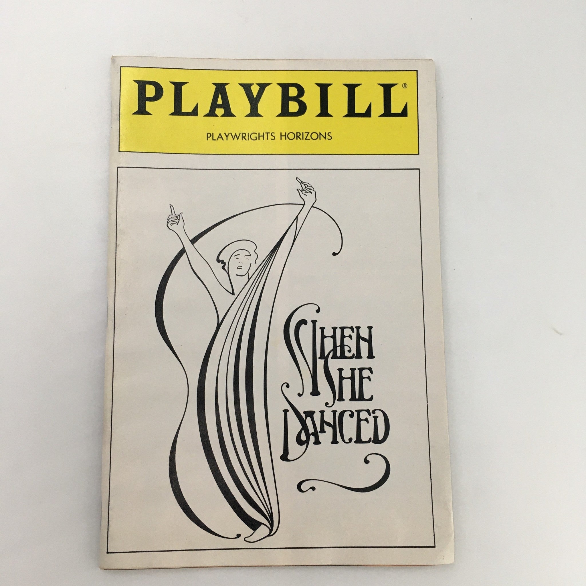 1990 Playbill Playwrights Horizons ‘When She Danced’ by Martin Sherman