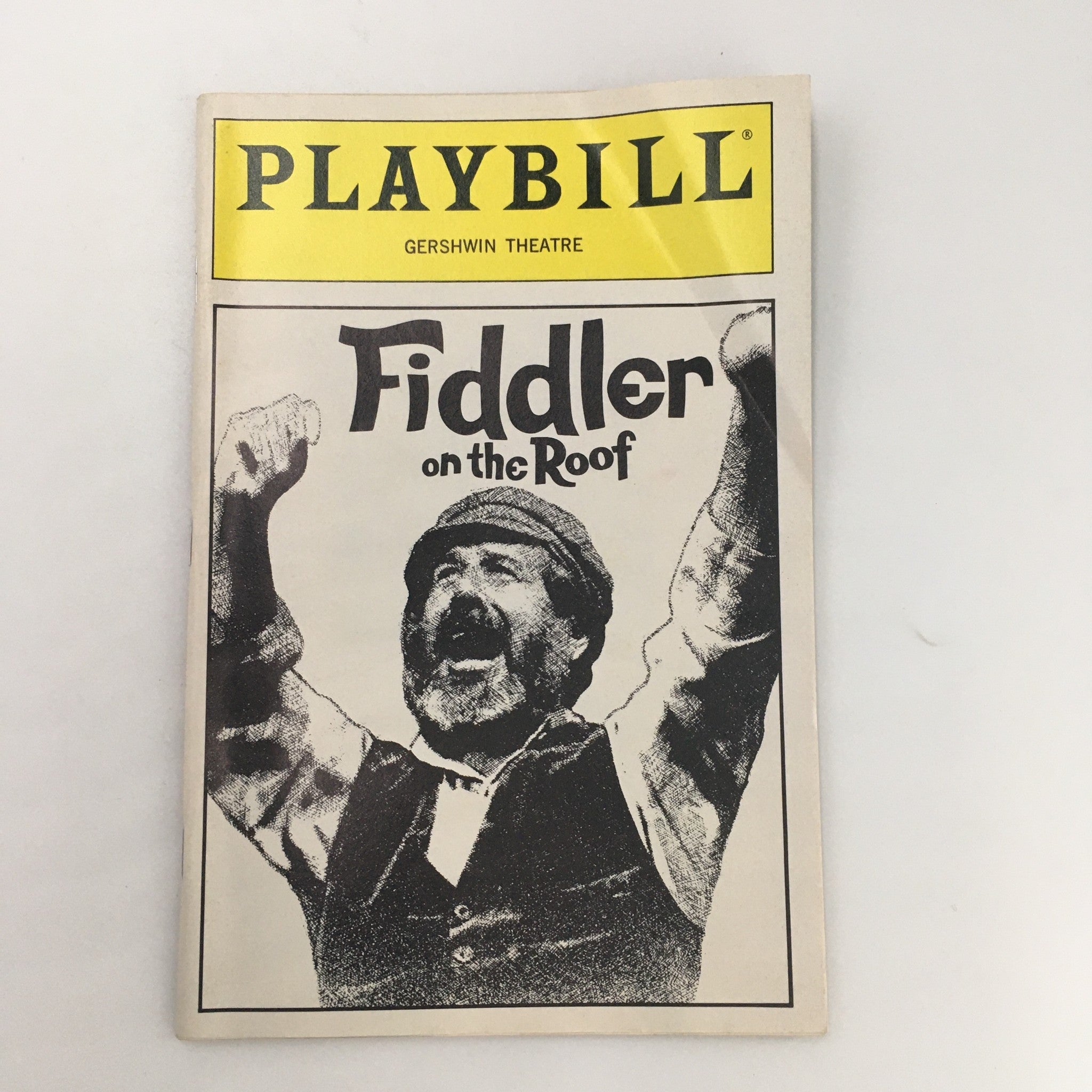 1991 Playbill Gershwin Theatre ‘Fiddler on the Roof’ by Jerome Robbins