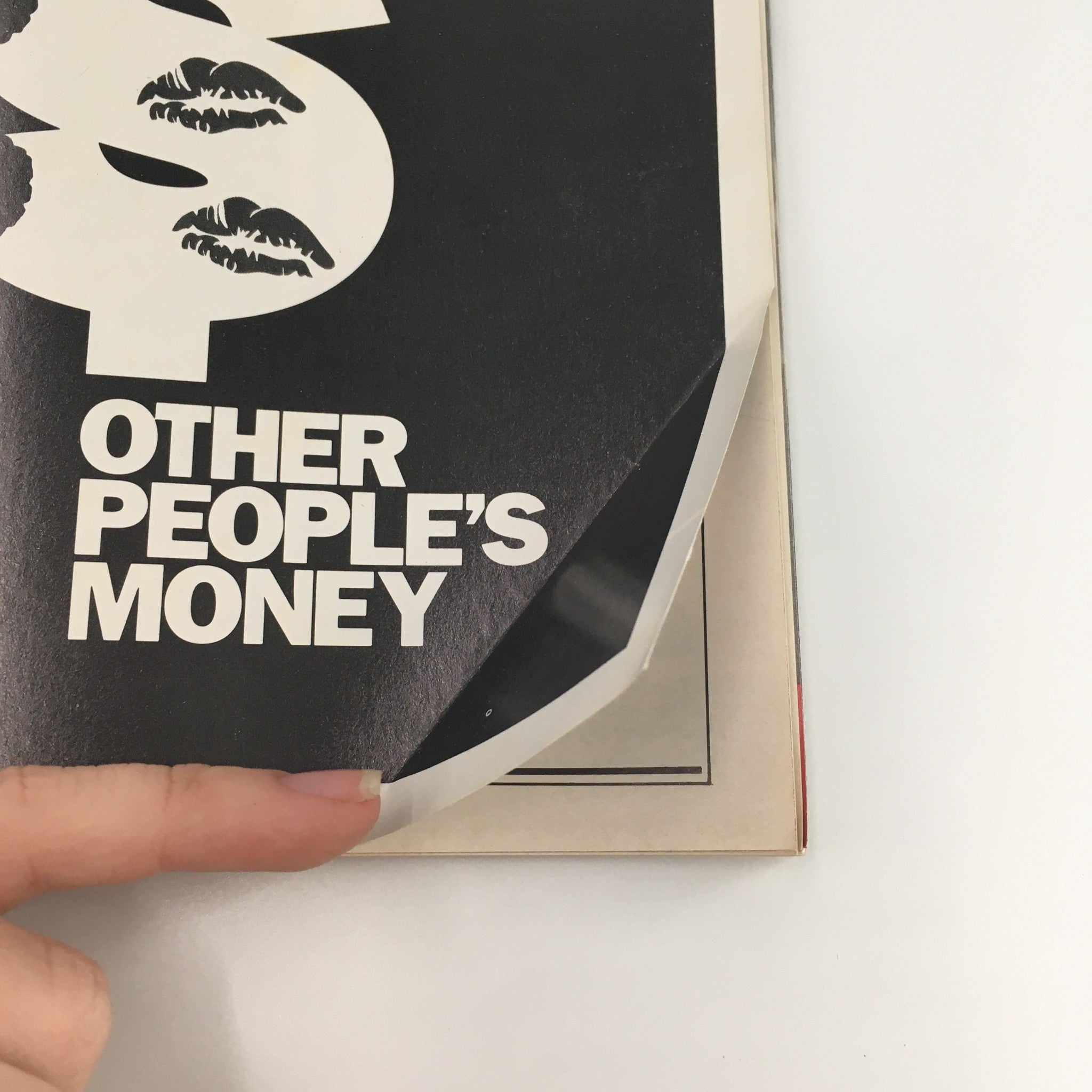 1989 Playbill Minetta Lane Theatre ‘Other People’s Money’ by Jerry Sterner