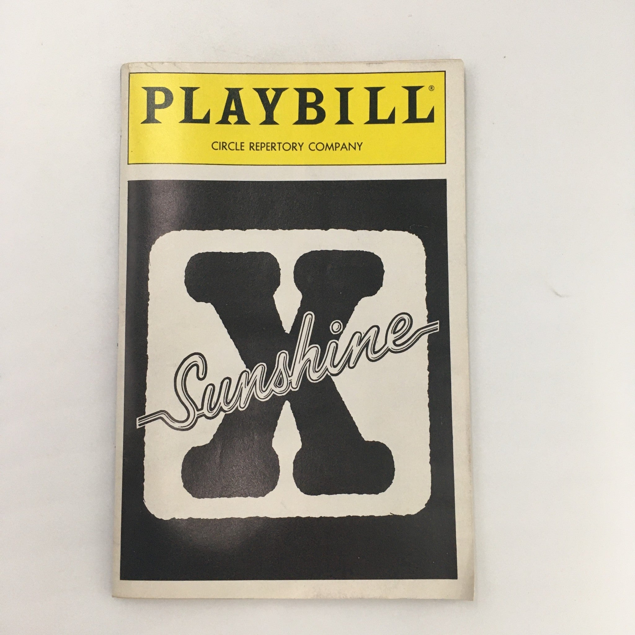 1989 Playbill Circle Repertory Company ‘Sunshine’ by William Mastrosimone