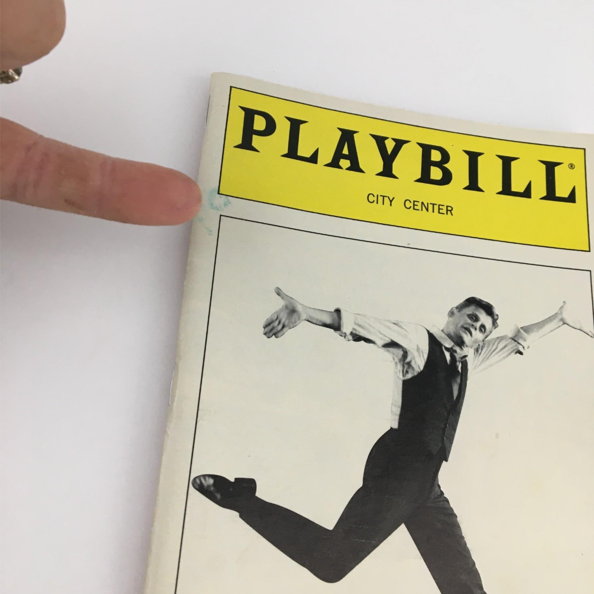 1998 Playbill An Evening of Music and Dance by City Center, Mikhail Baryshnikov