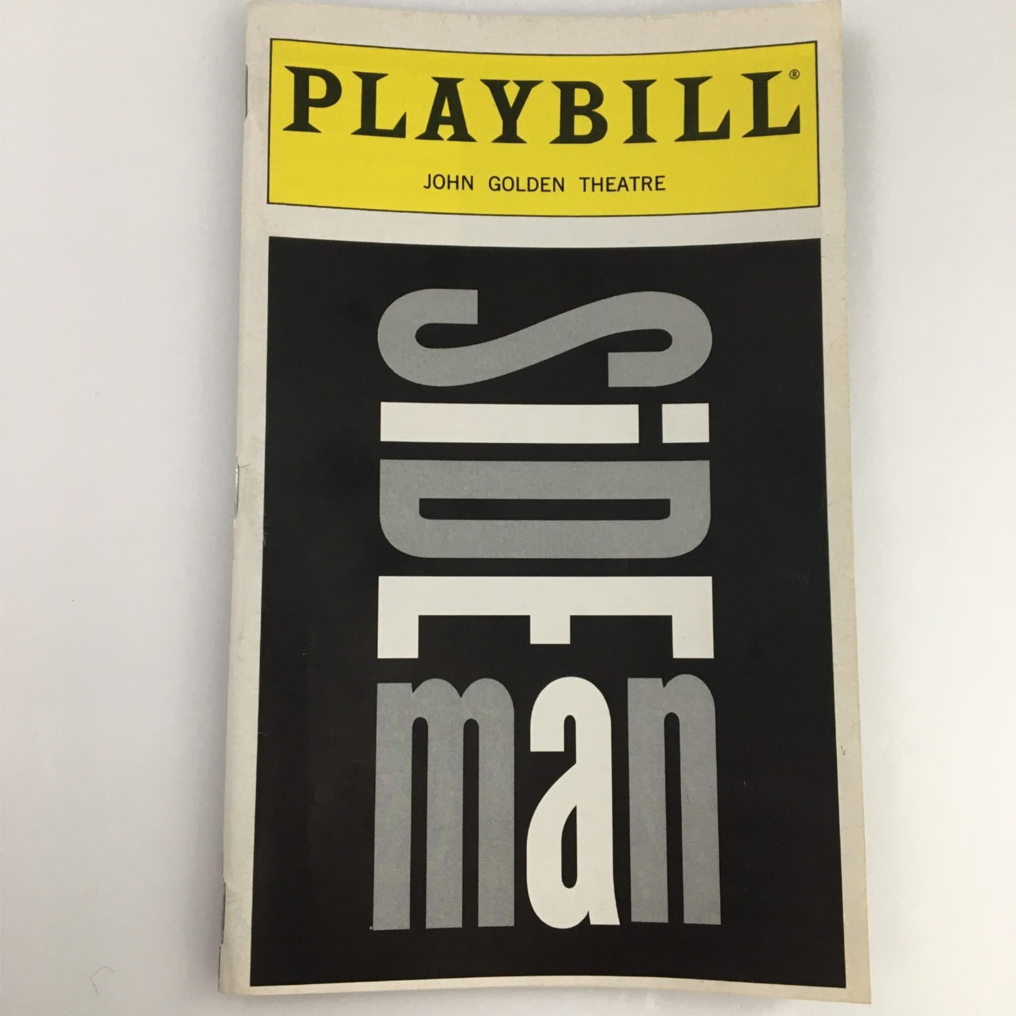 1999 Playbill Side Man by John Golden Theater, Michael Mayer, Warren Leight