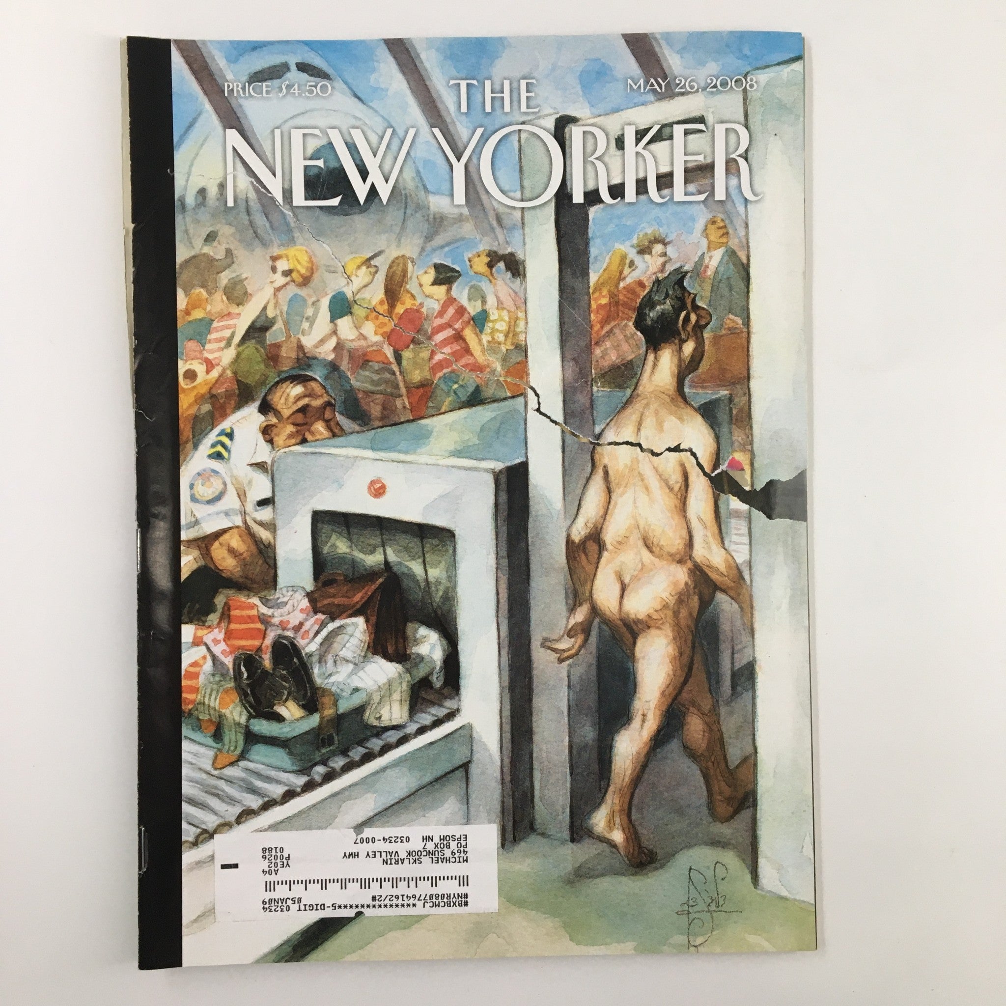 The New Yorker Full Magazine May 26 2008 Through the Wringer by Peter de Seve