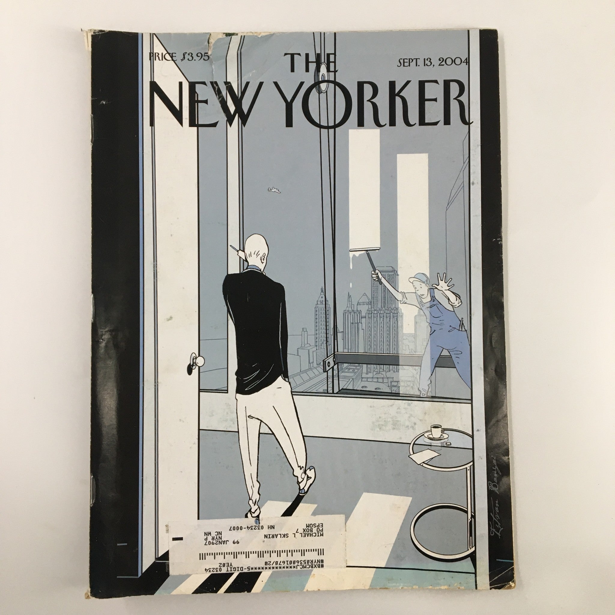 The New Yorker Full Magazine September 13 2004 Deja Vu by Istvan Banyai