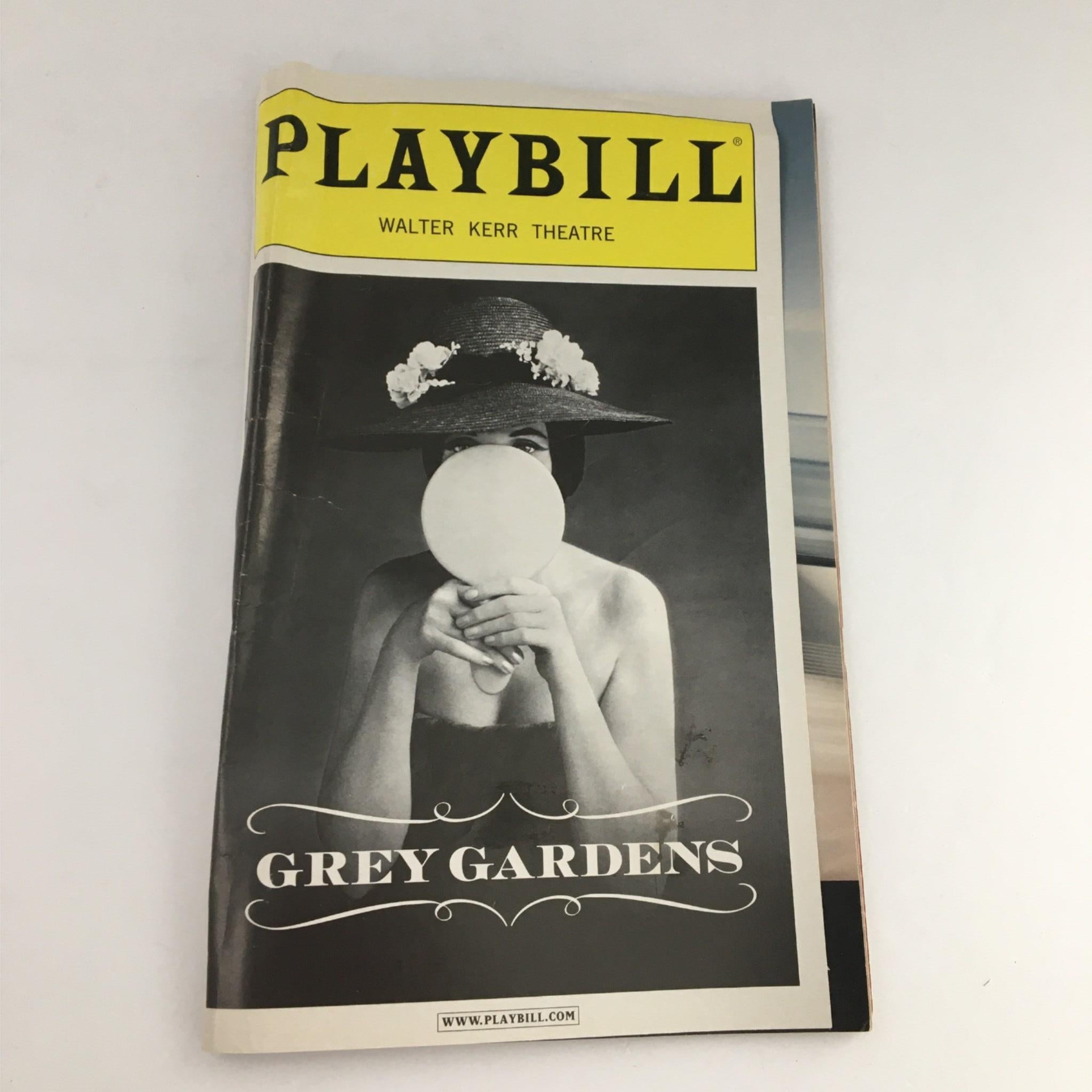 2007 Playbill Grey Gardens by Walter Kerr Theatre, Michael Greif