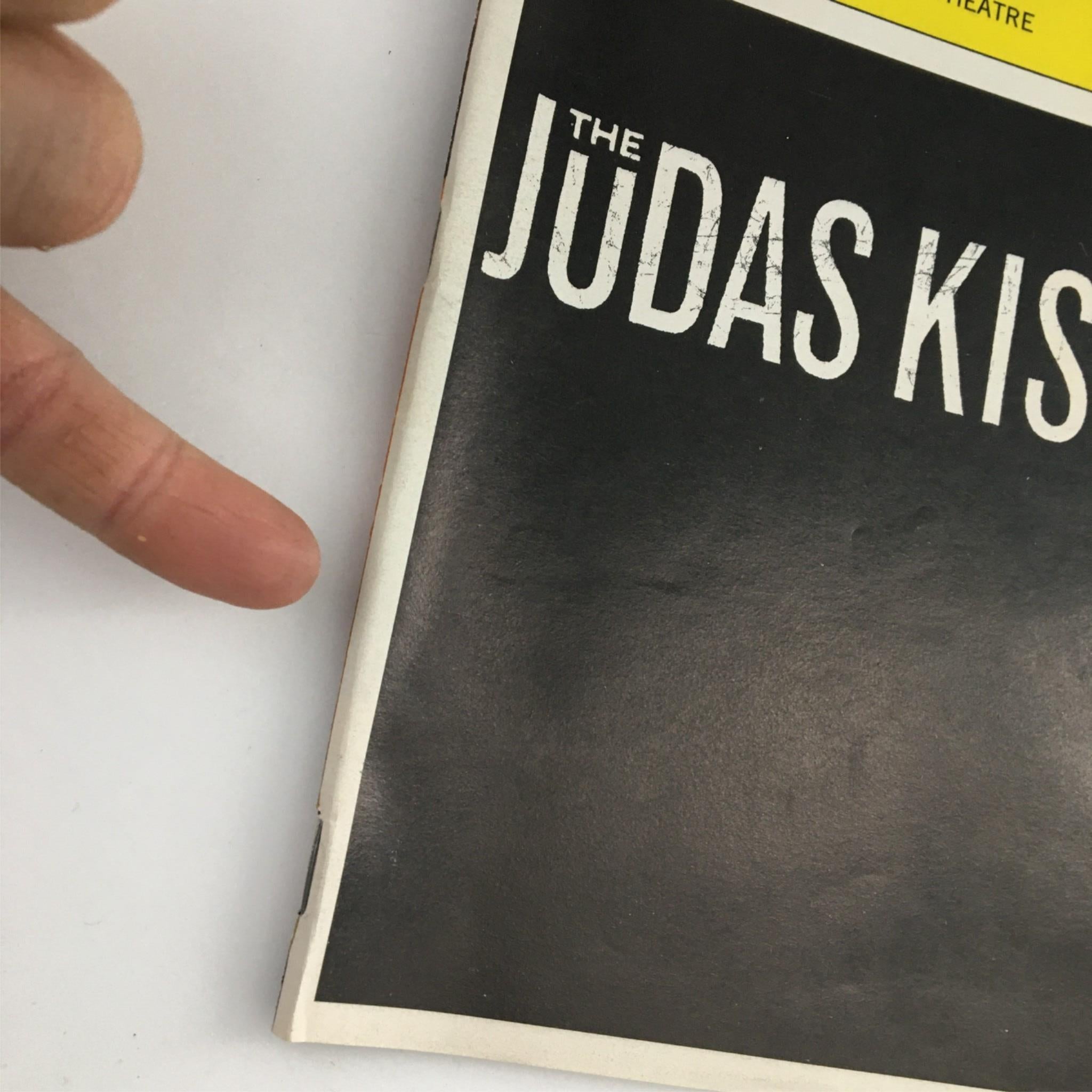 1998 Playbill The Judas Kiss by Broadhurst Theatre Liam Neeson, David Hare