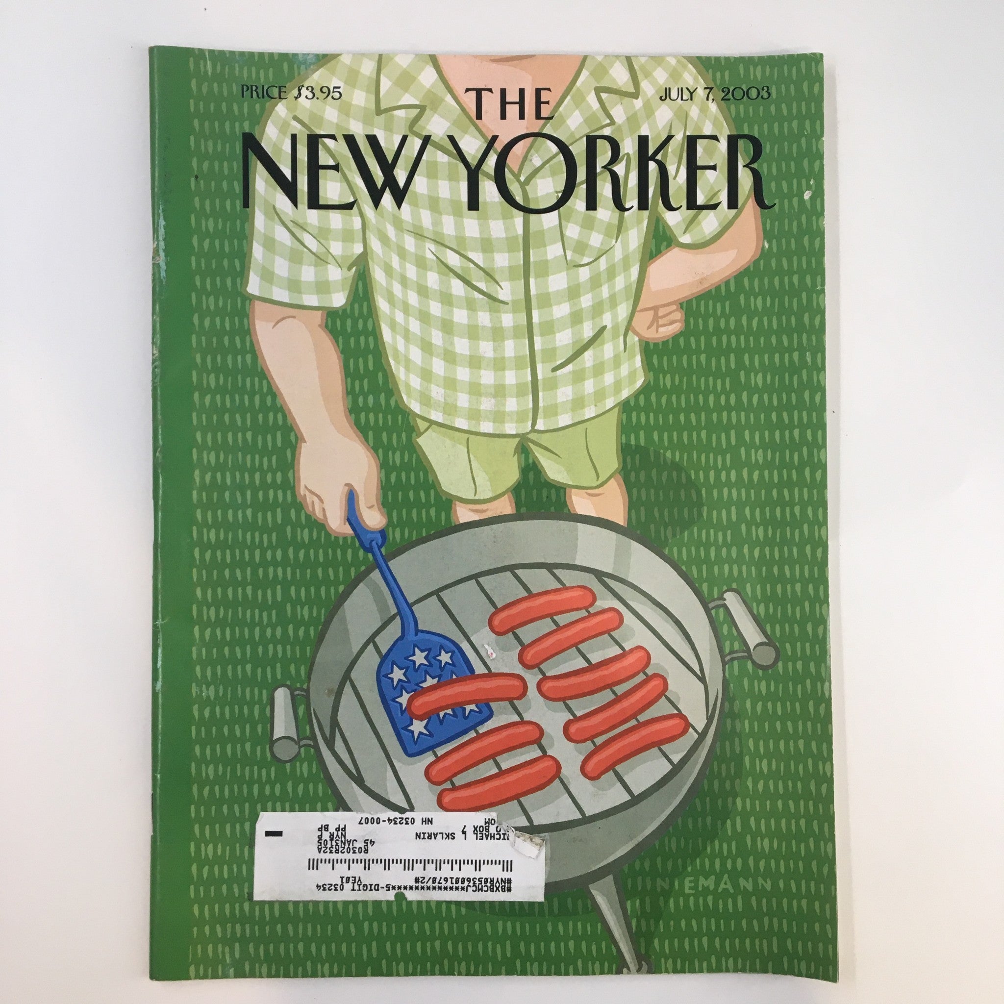 The New Yorker Full Magazine July 7 2003 What So Proudly We Hail by C. Niemann