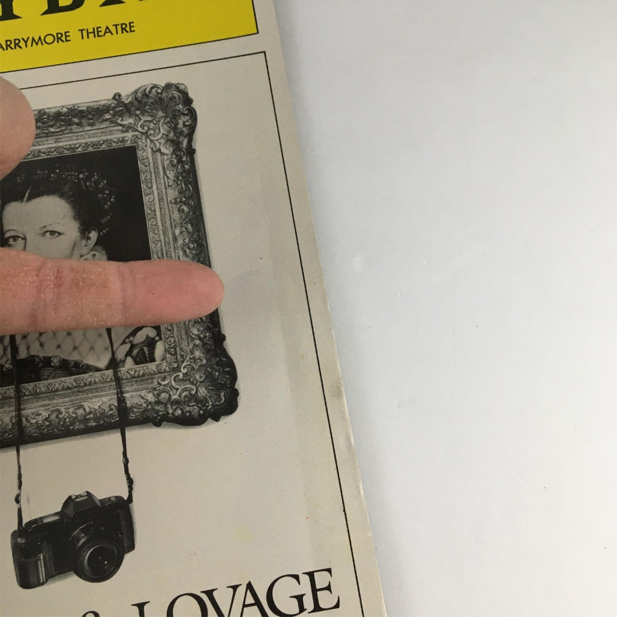 1990 Playbill Lettice & Lovage by Ethel Barrymore Theatre Peter Shaffer