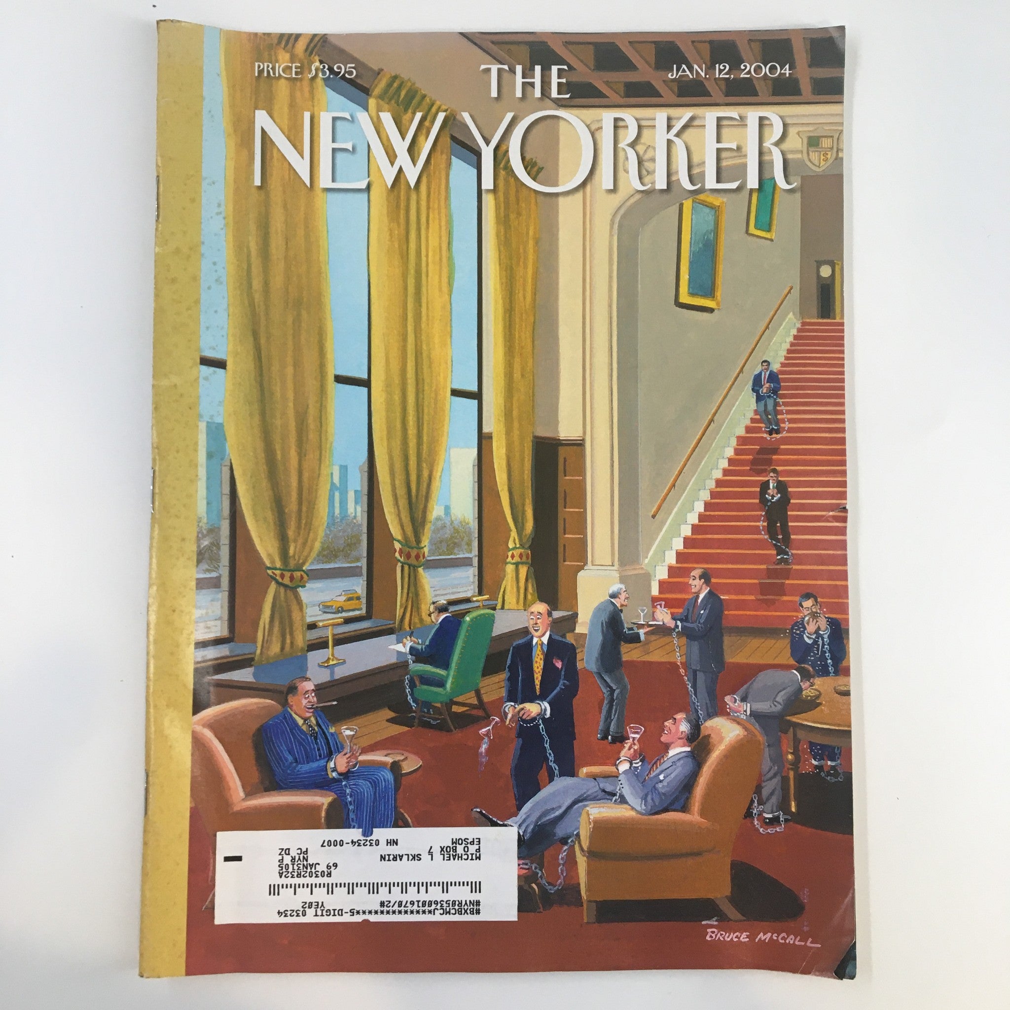 The New Yorker Full Magazine January 12 2004 Lifestyles of The Rich & Felonious