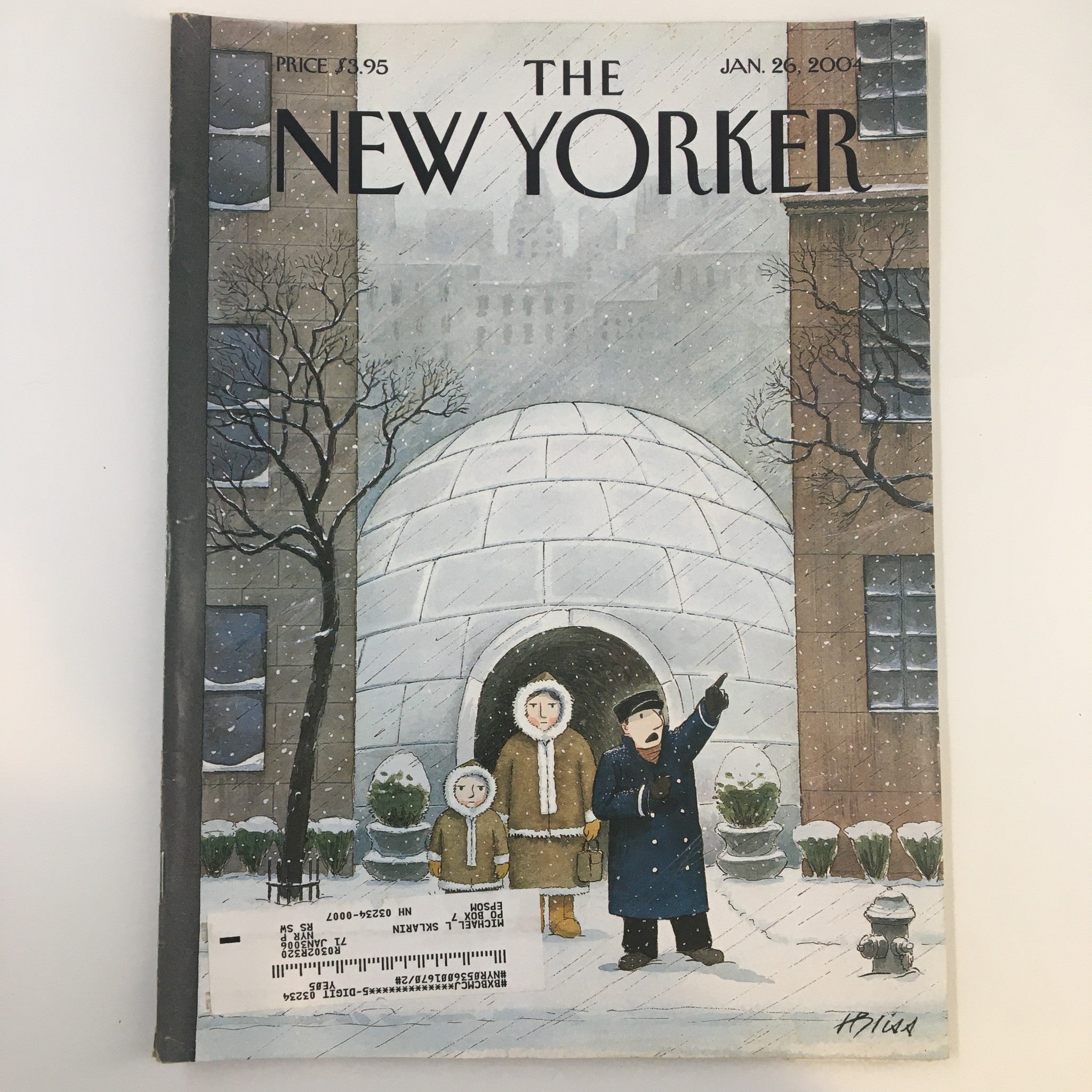 The New Yorker Full Magazine January 26 2004 Mush! by Harry Bliss