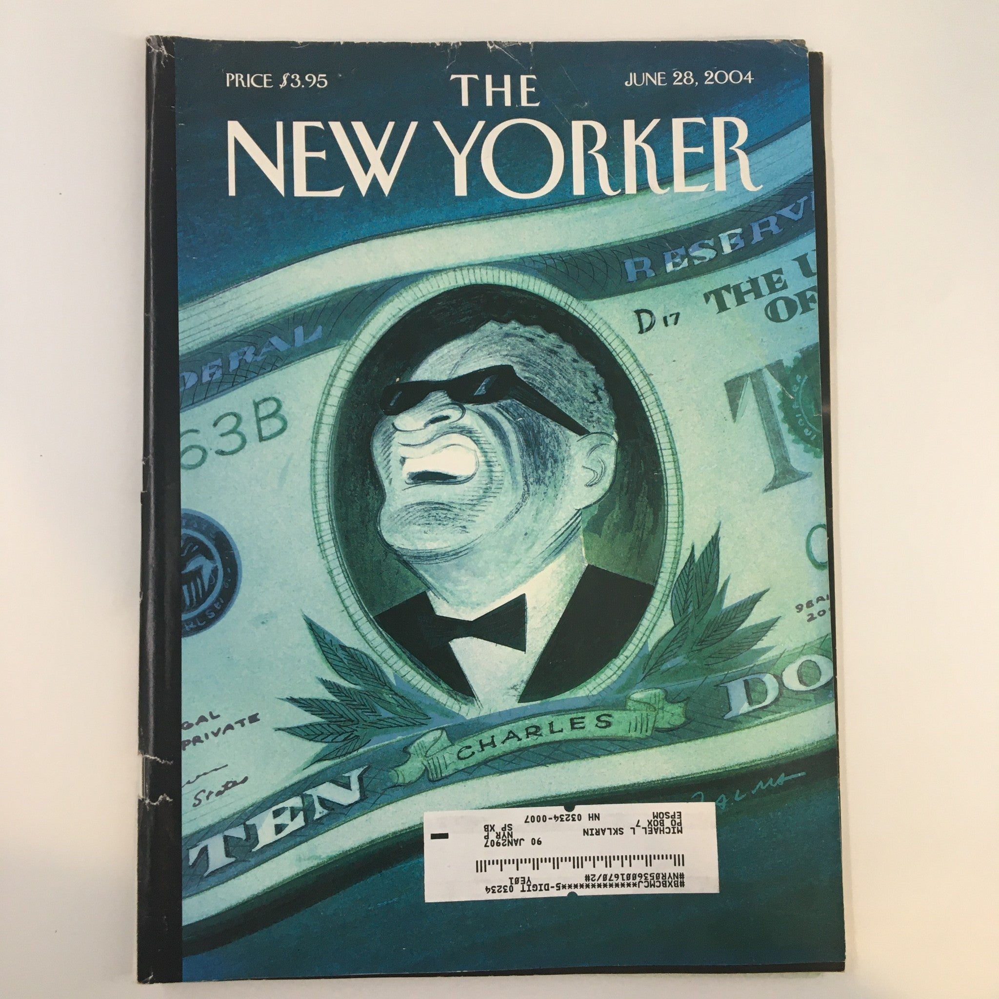 The New Yorker Full Magazine June 28 2004 In Ray We Trust by Eric Palma