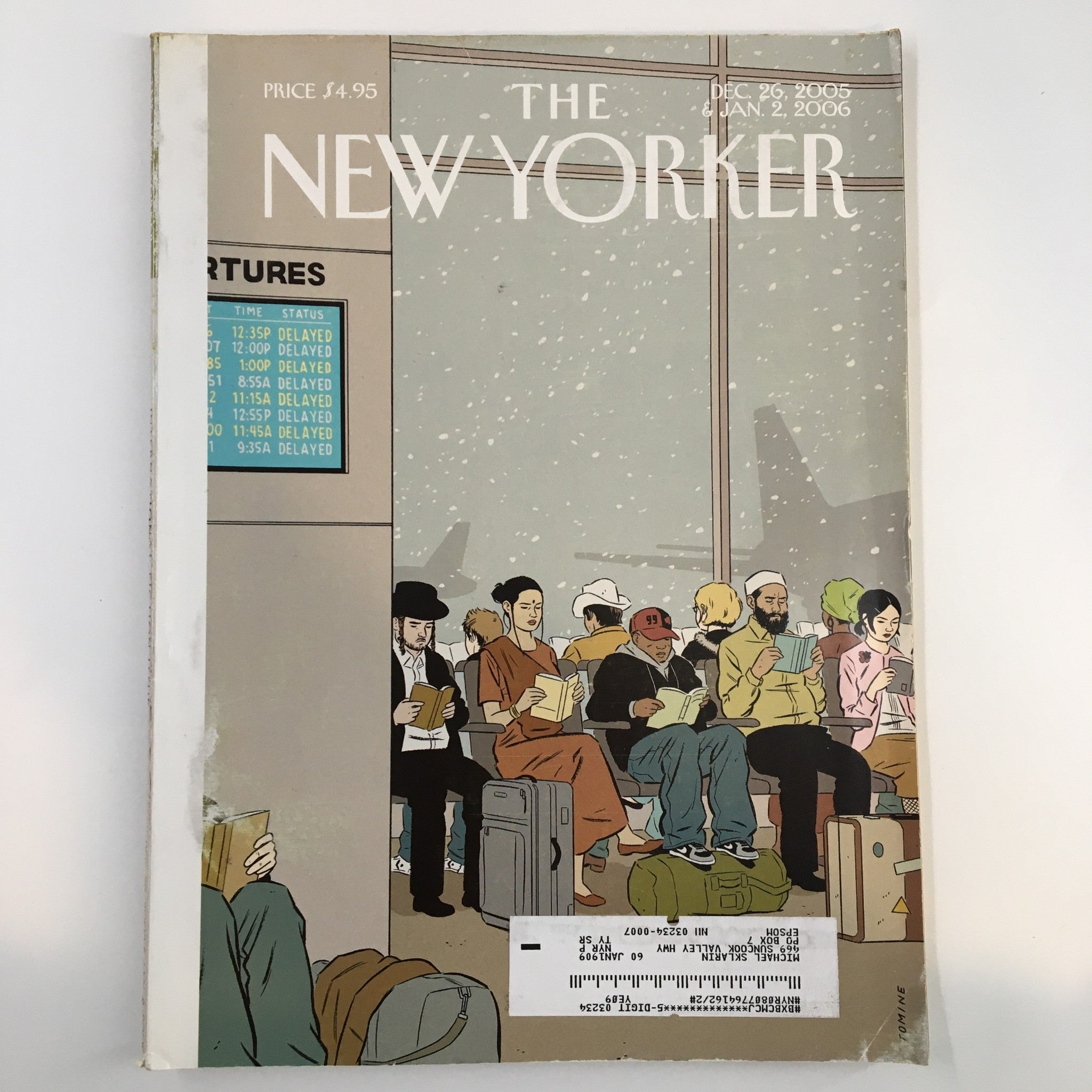 The New Yorker Full Magazine December 26 2005 Around the World by Adrian Tomine