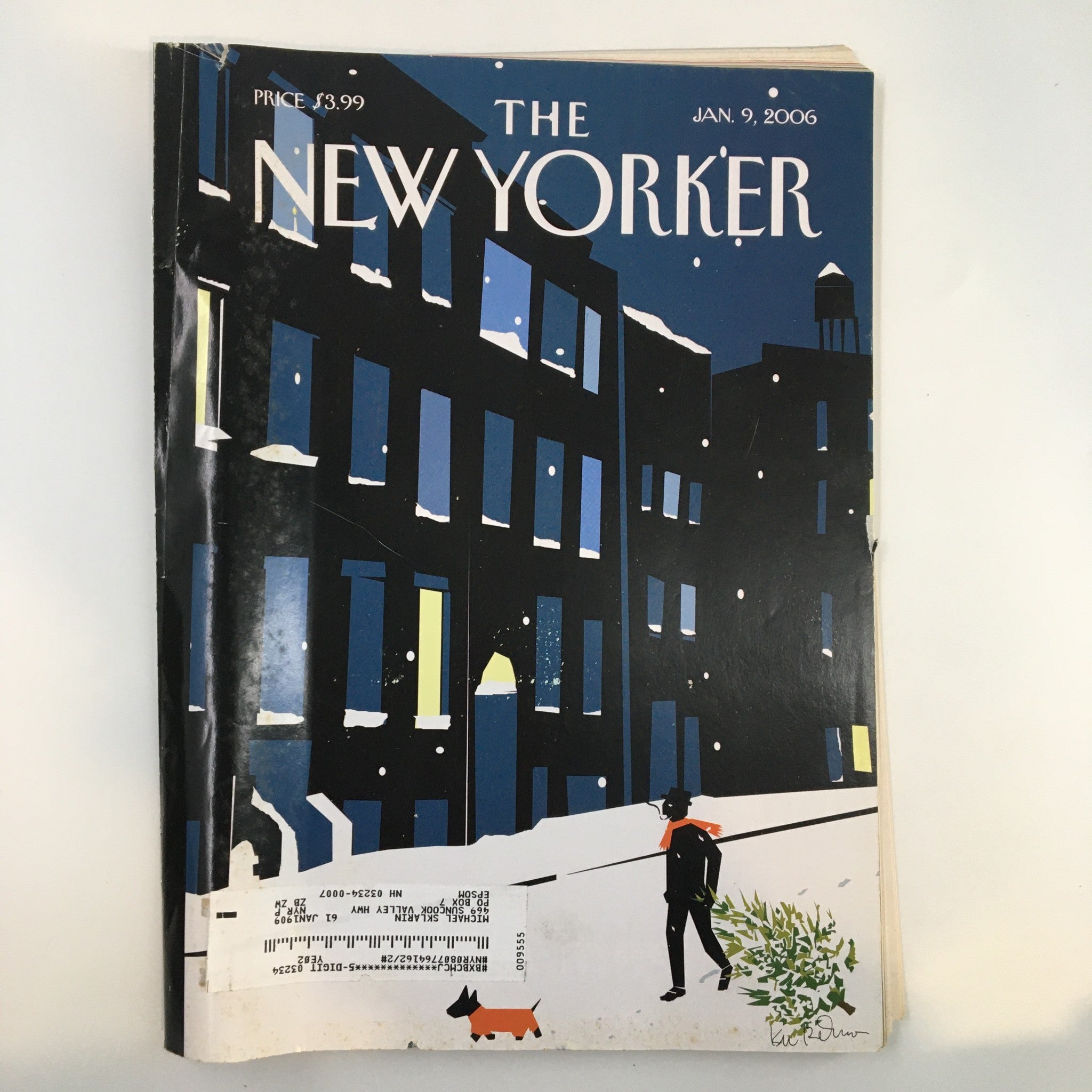 The New Yorker Full Magazine January 9 2006 Out with the Old by Kim DeMarco