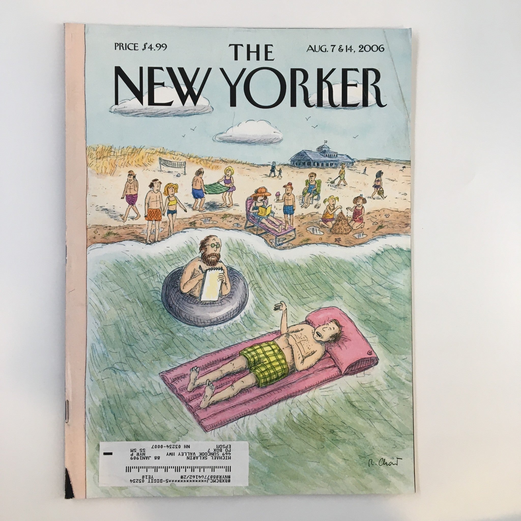 The New Yorker Full Magazine August 7 2006 Emergency Session by Roz Chast