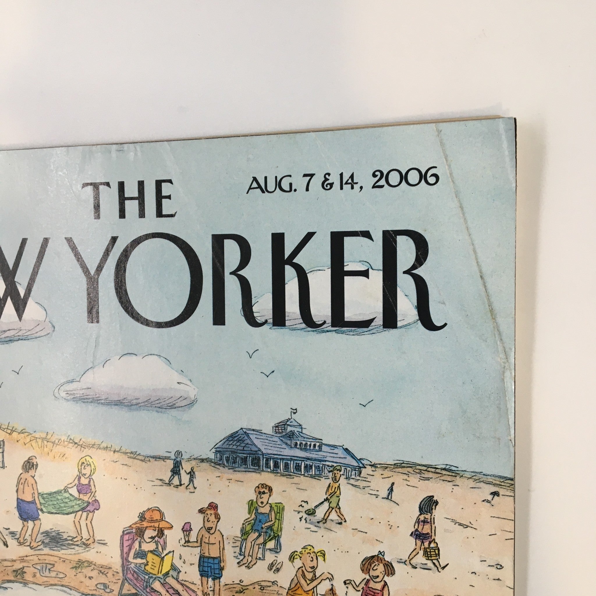 The New Yorker Full Magazine August 7 2006 Emergency Session by Roz Chast