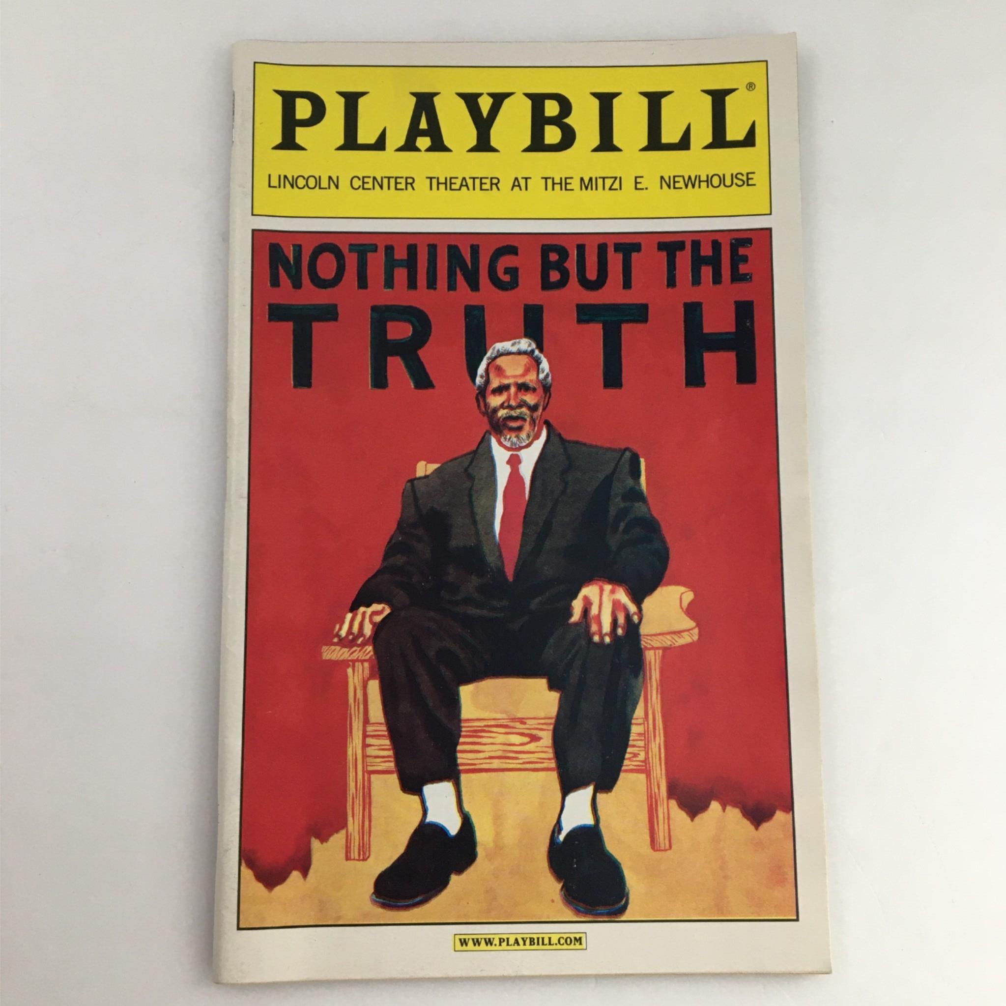 2003 Playbill Nothing but the Truth by Lincoln Center Theater, John Kani