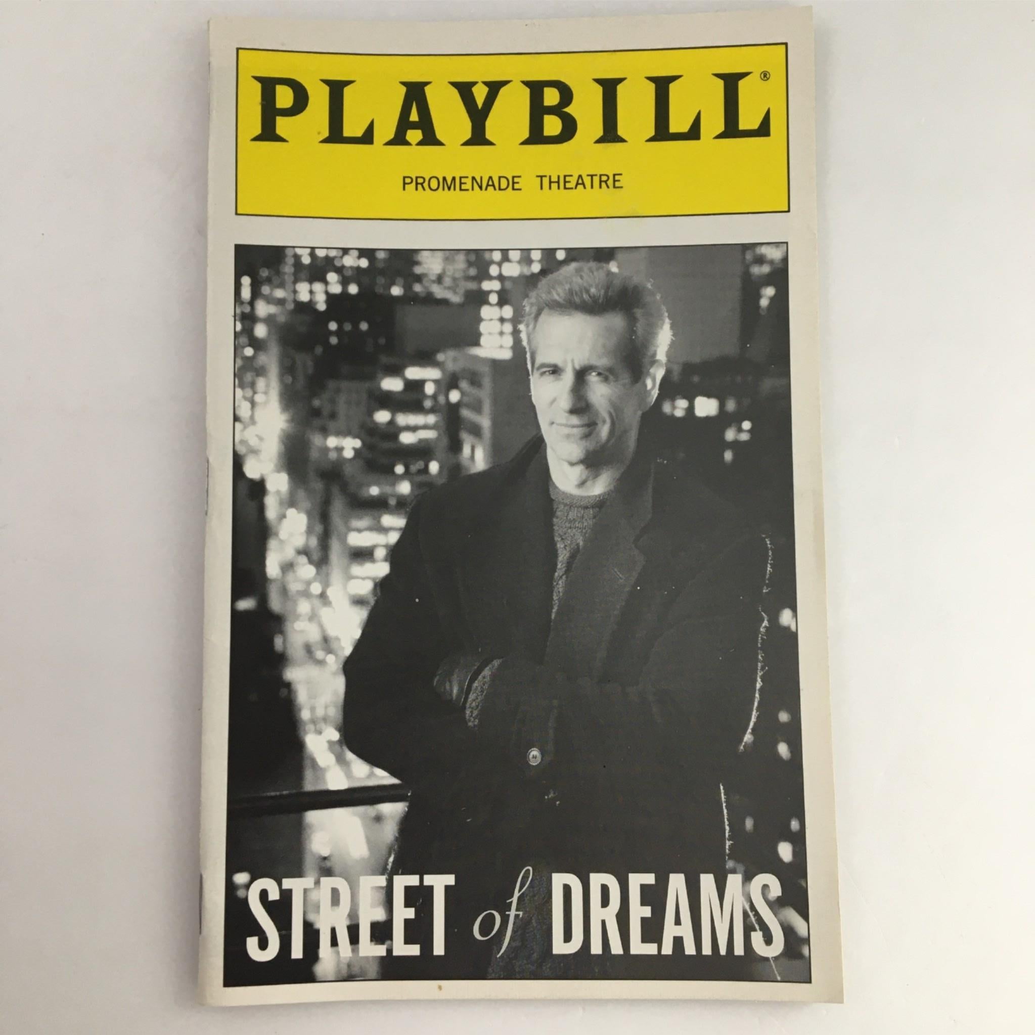 1999 Playbill Street of Dreams by Promenade Theatre, Mike Nichols