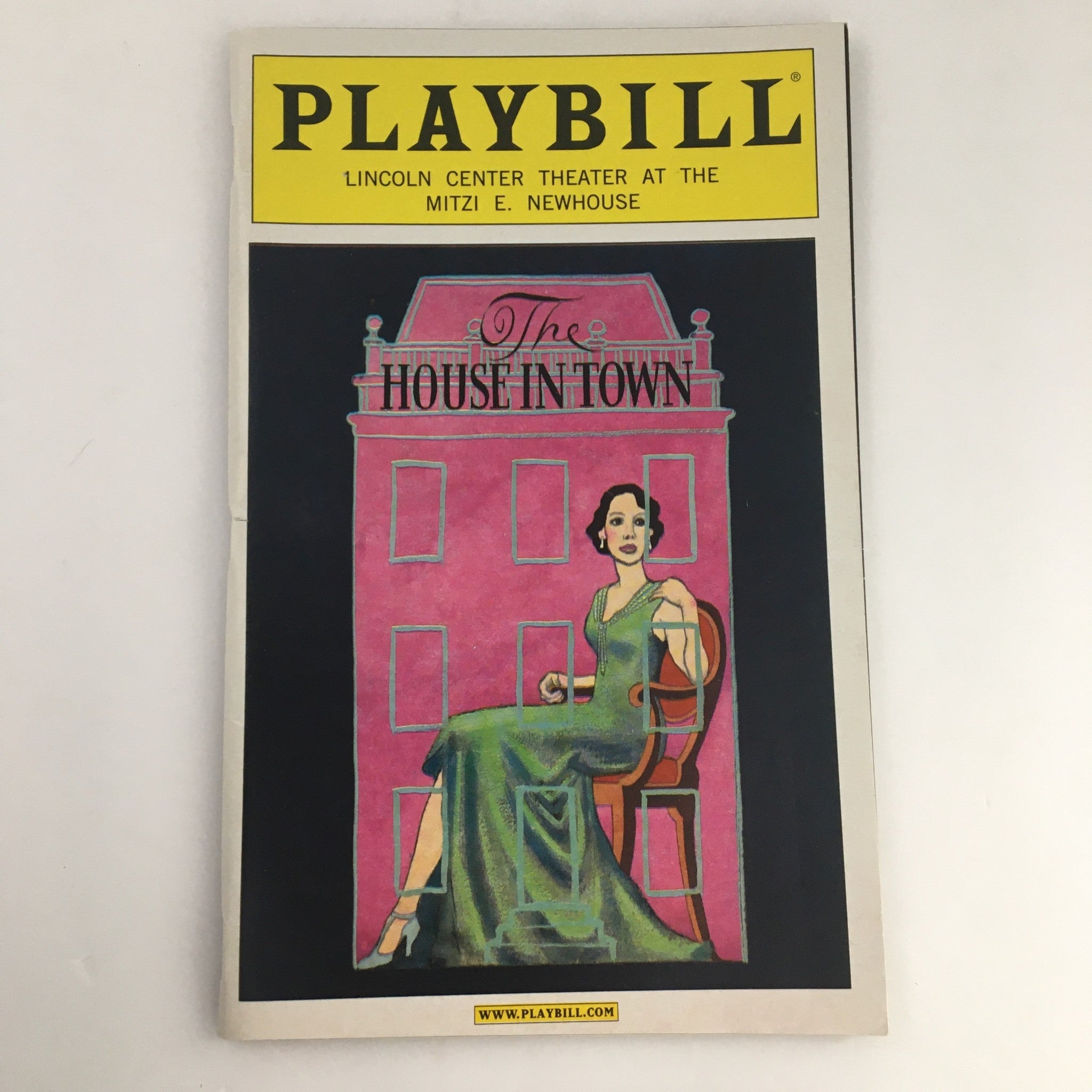 2006 Playbill Mitzi E. Newhouse 'The House in Town' Dan Bittner, Matt Dickinson